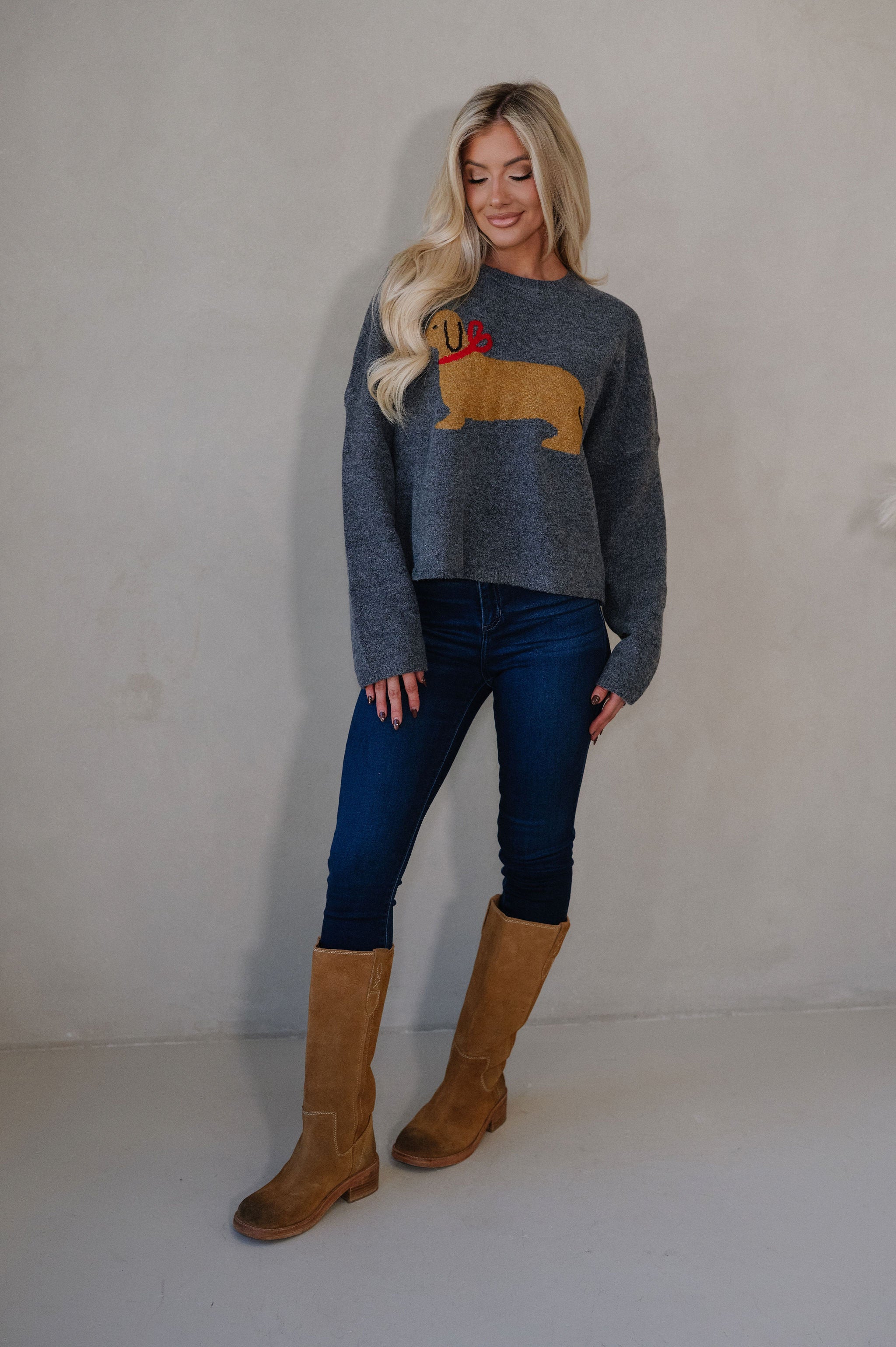 Rudy Sweater-Charcoal