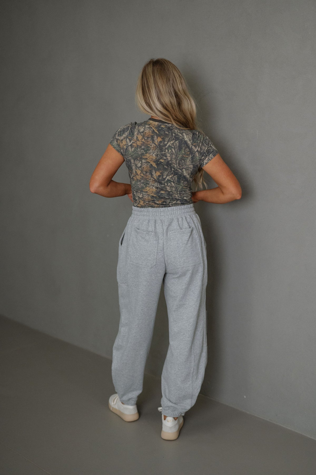 Nola Baby Tee-Dark Camo