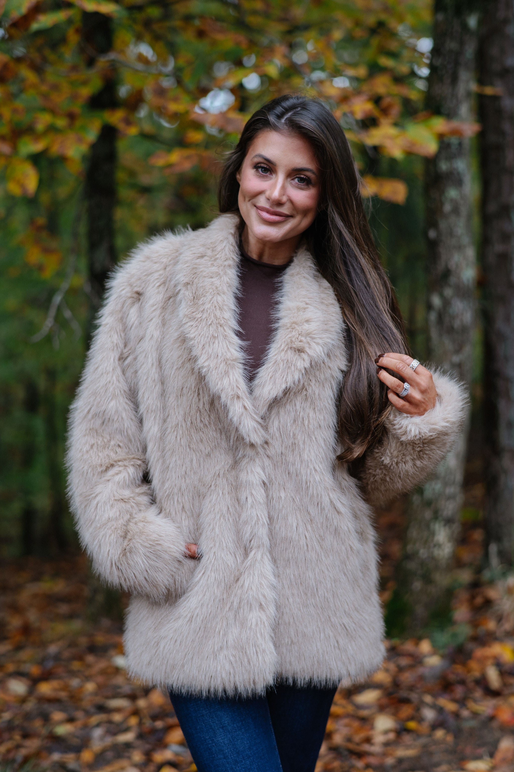 Dawson Coat-Beige