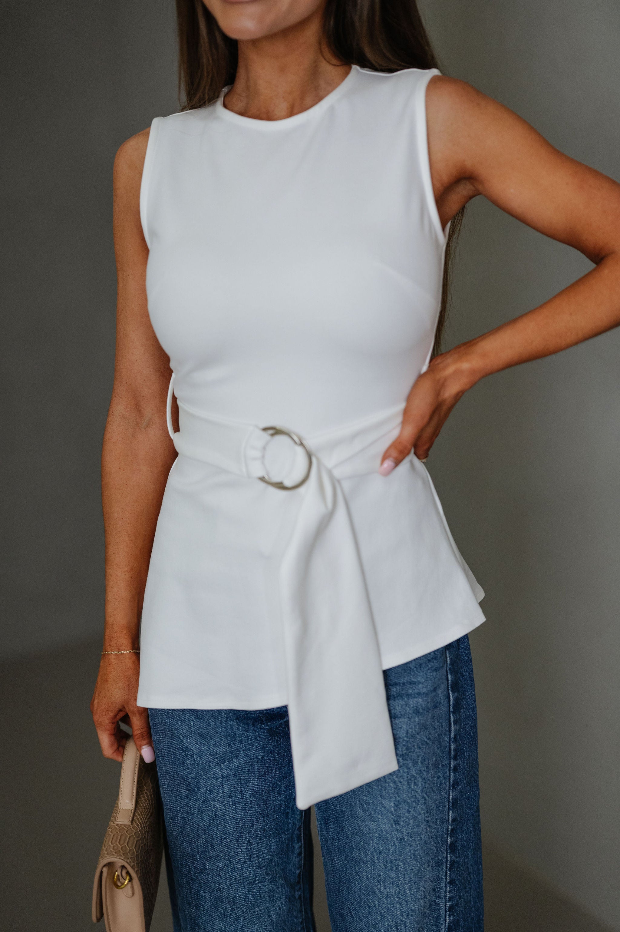 Claire Tank-Off White