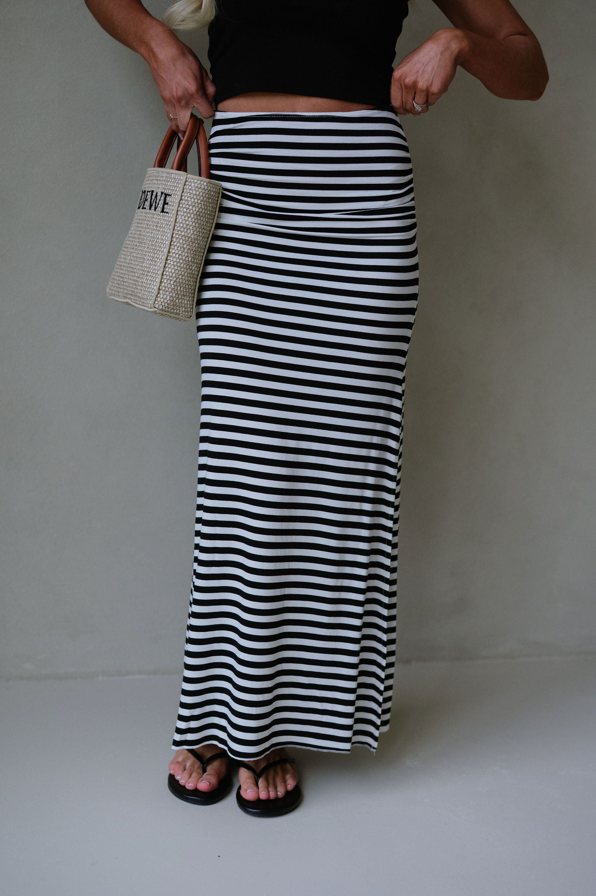 Lauren Maxi Skirt-Black
