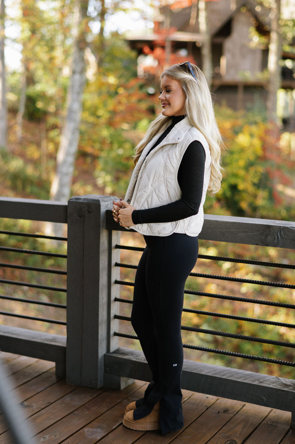 Doorbuster! Khloe Vest-Ecru