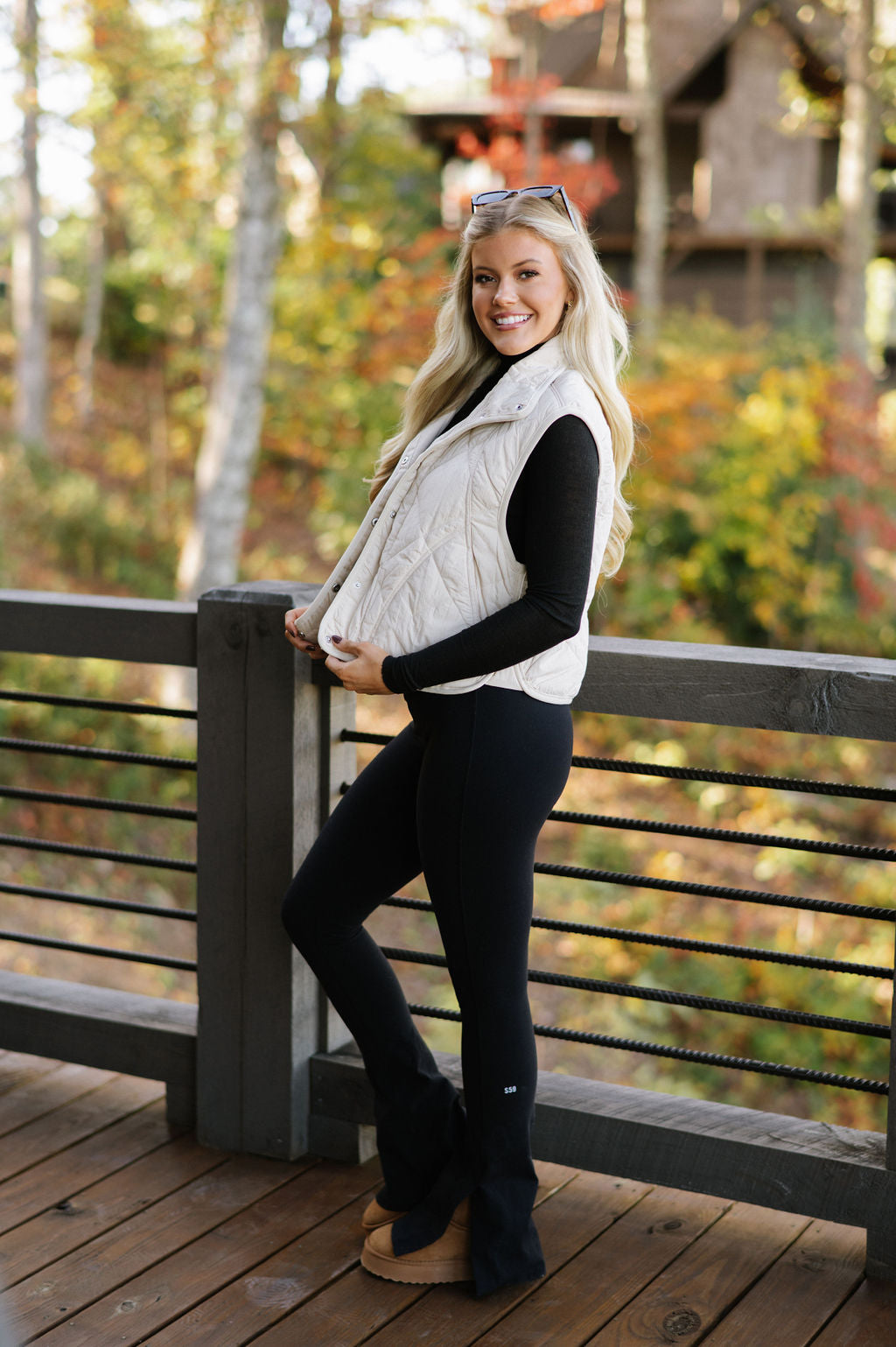 Doorbuster! Khloe Vest-Ecru