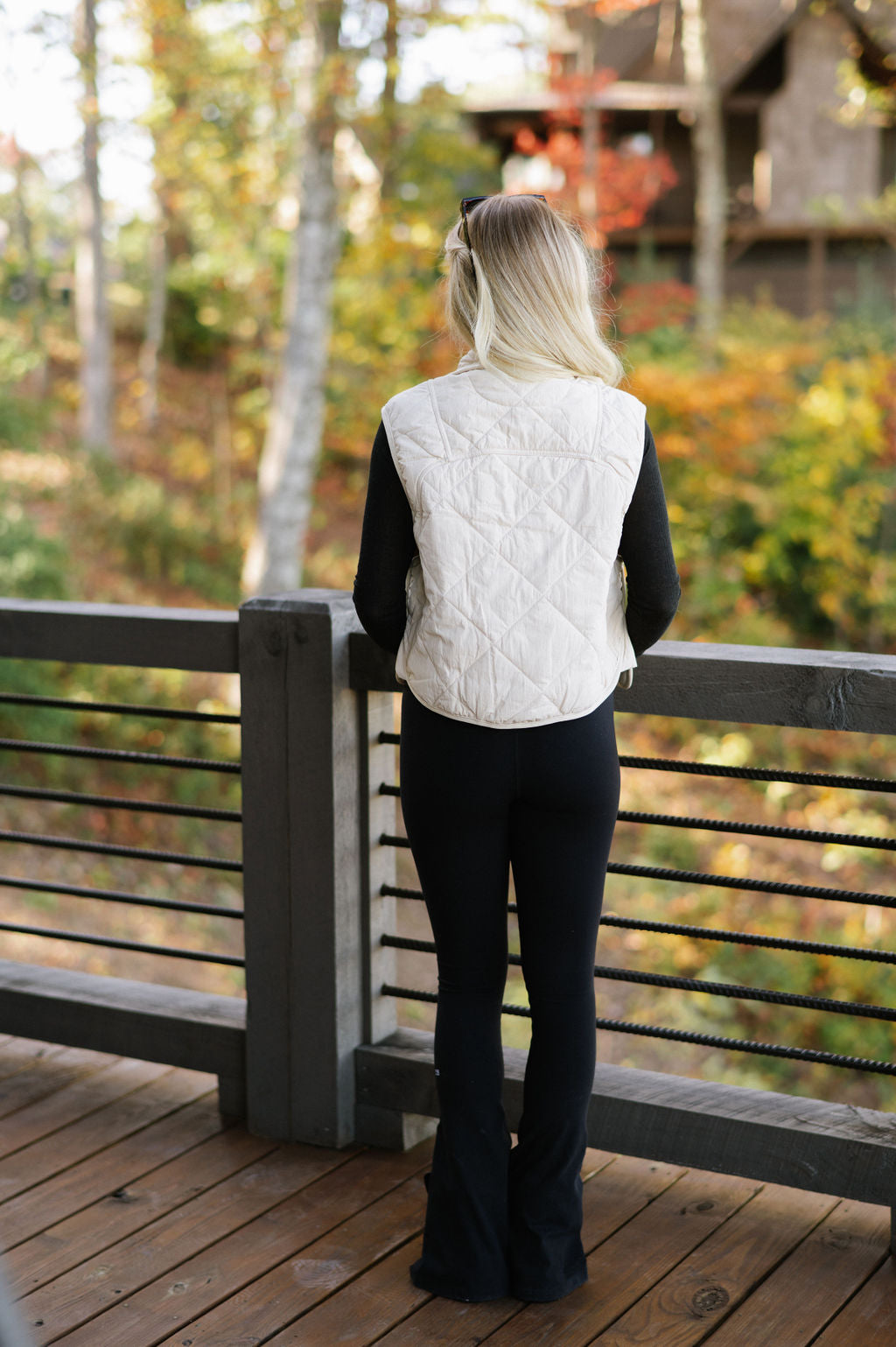 Doorbuster! Khloe Vest-Ecru