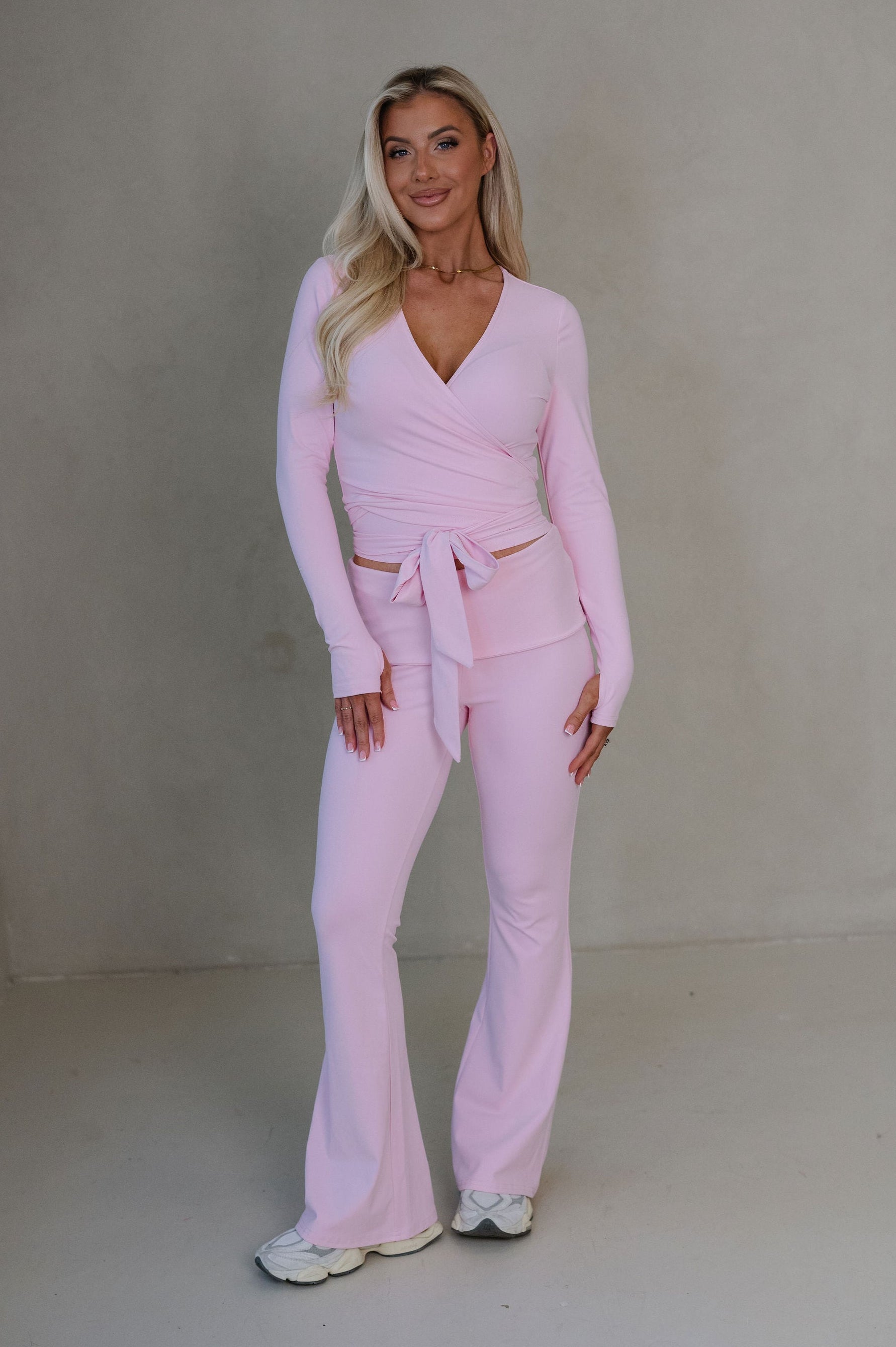 Jessie Pants Set-Light Pink