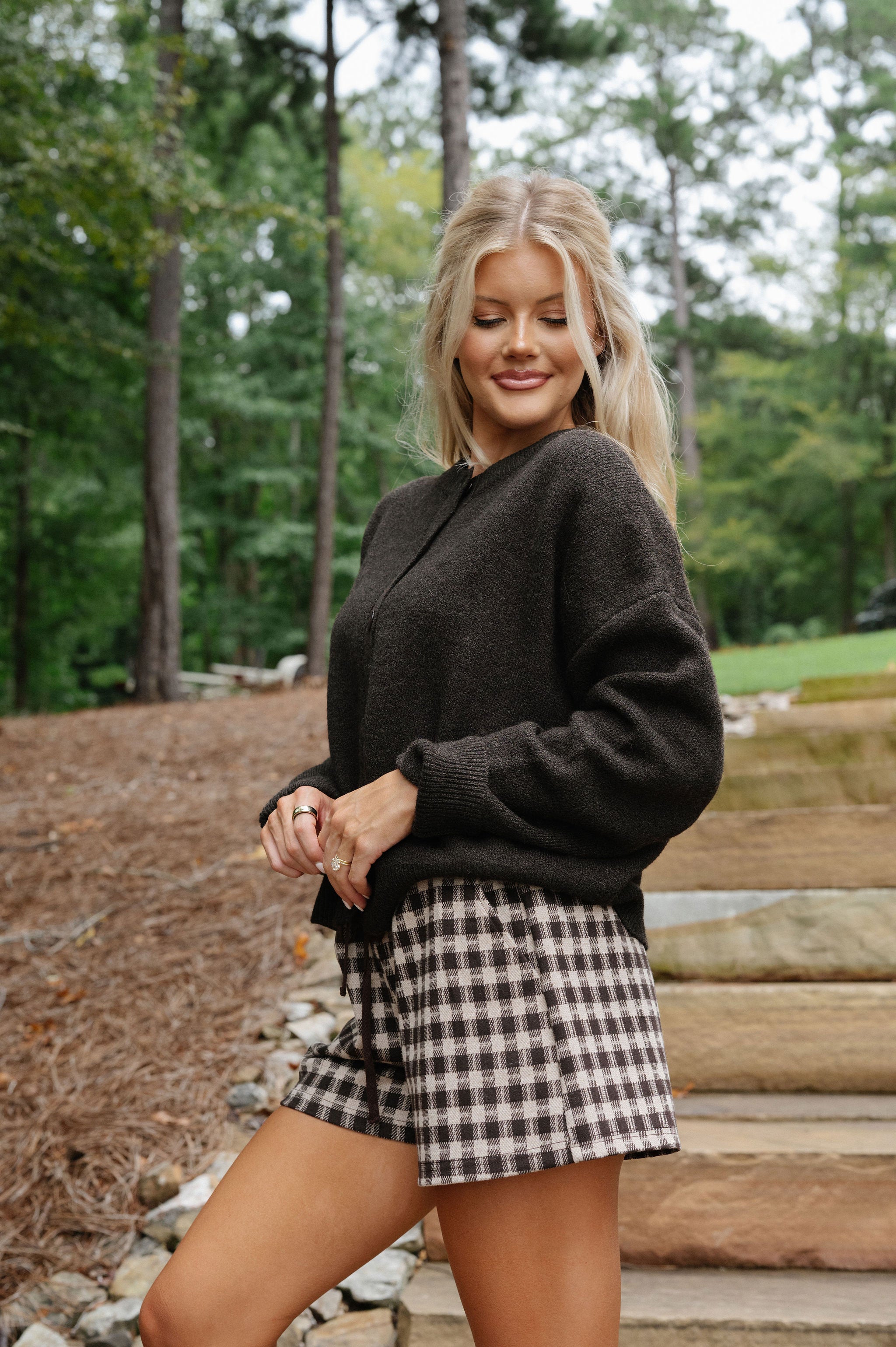 Daily Cardigan- Chocolate Brown