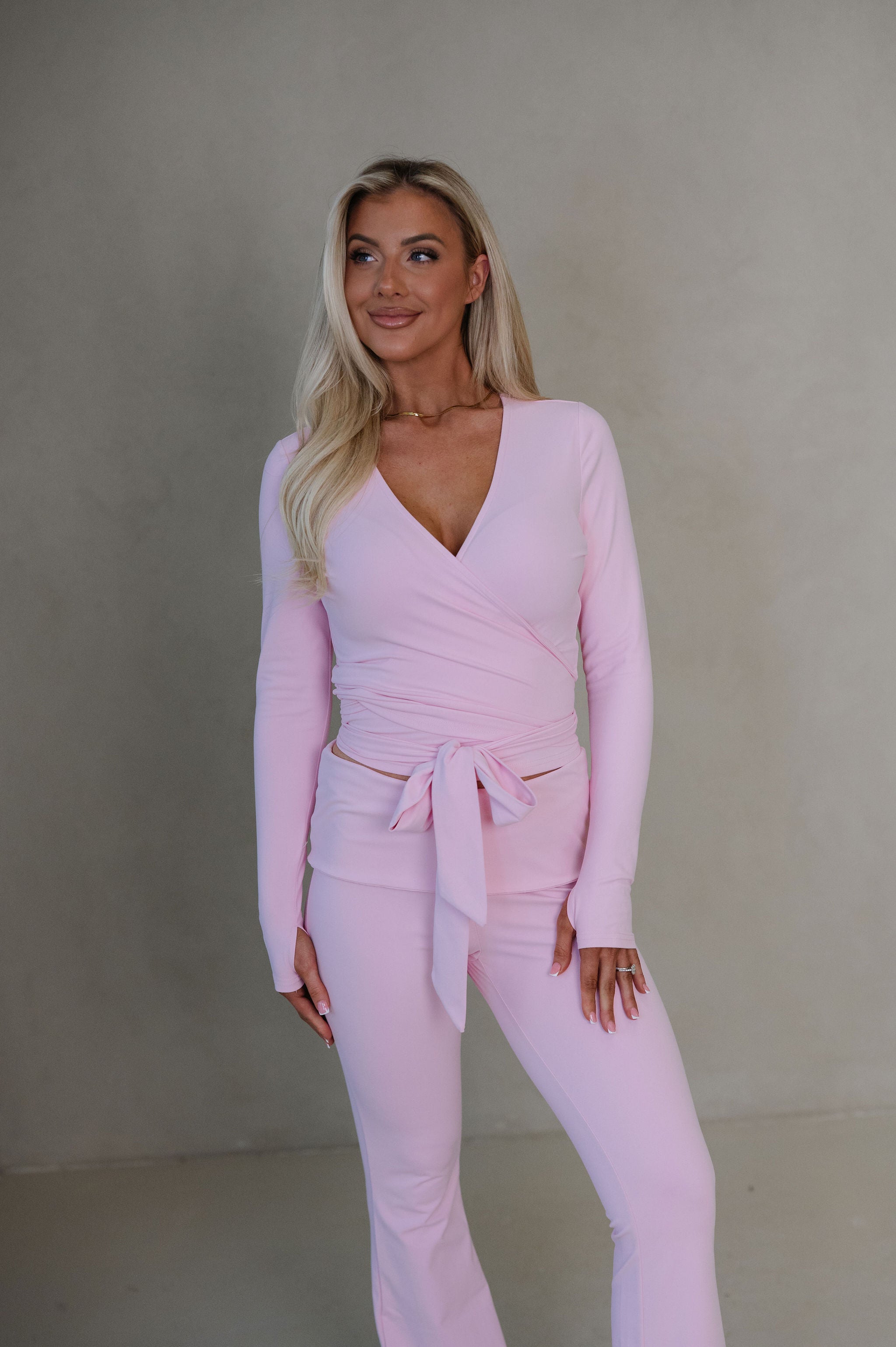 Jessie Pants Set-Light Pink