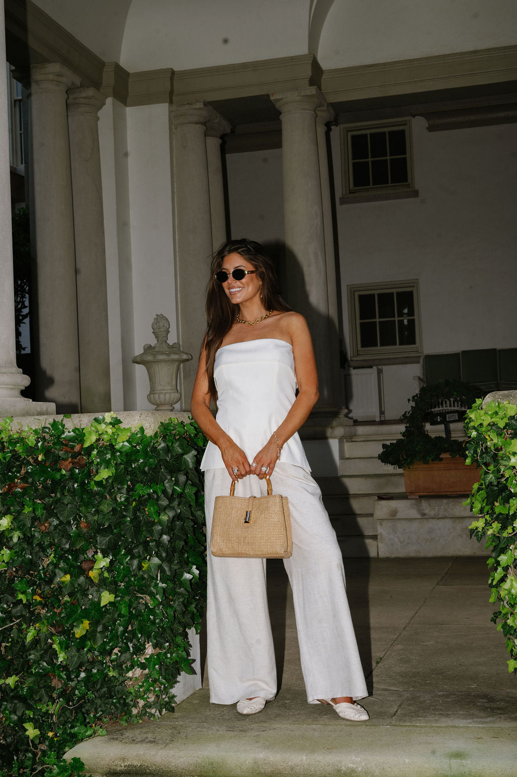 Taylor Strapless Top-Cream