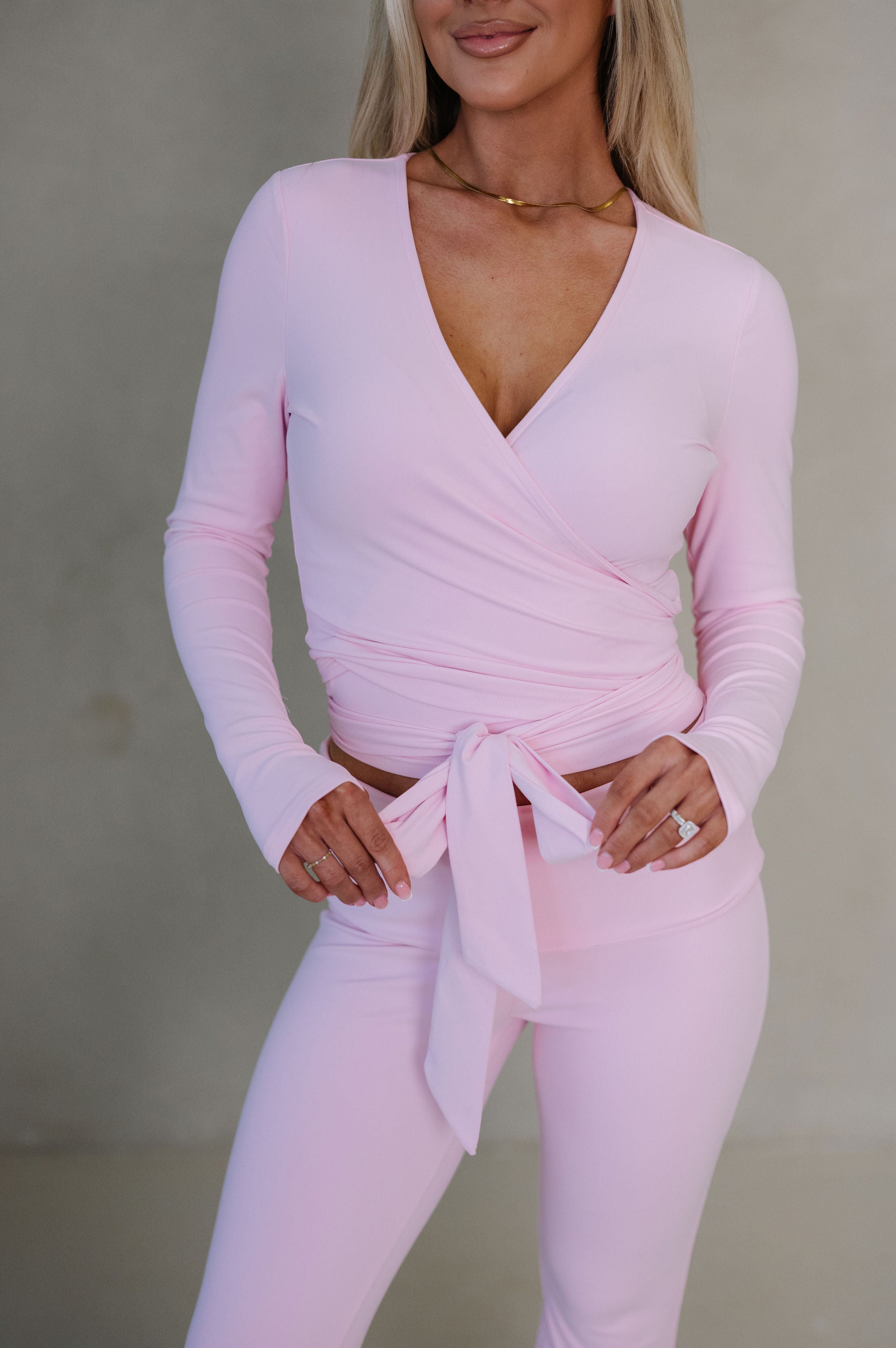 Jessie Pants Set-Light Pink
