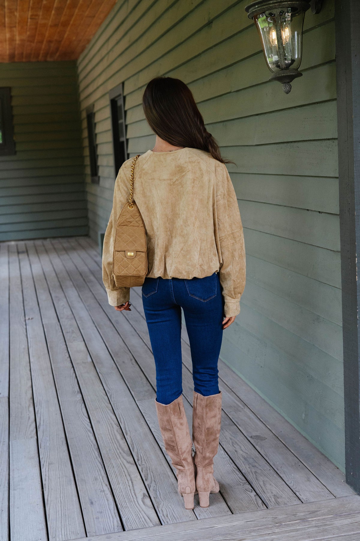 Rayne Bubble Jacket- Camel