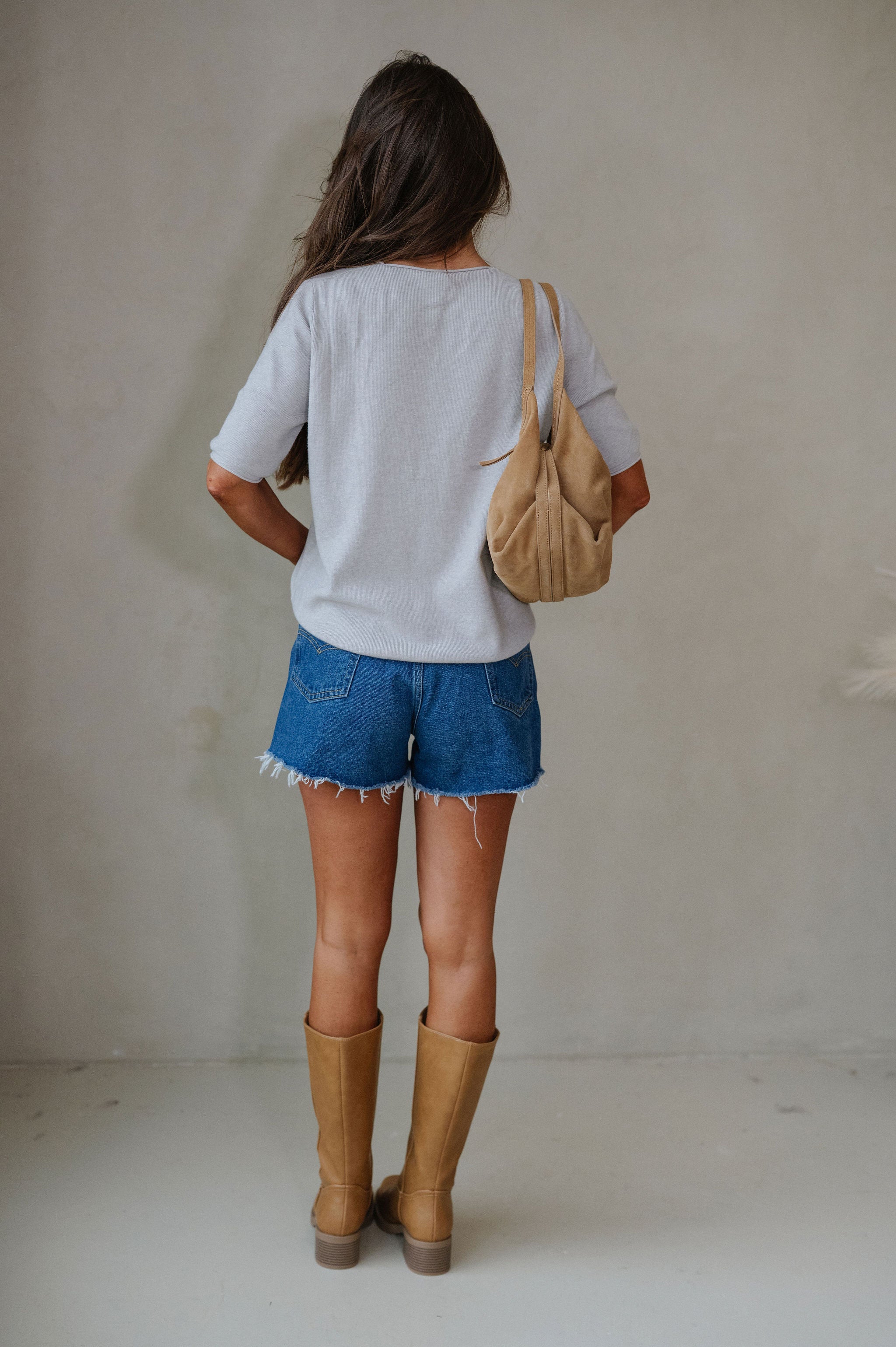 Della Sweater-Heather Grey