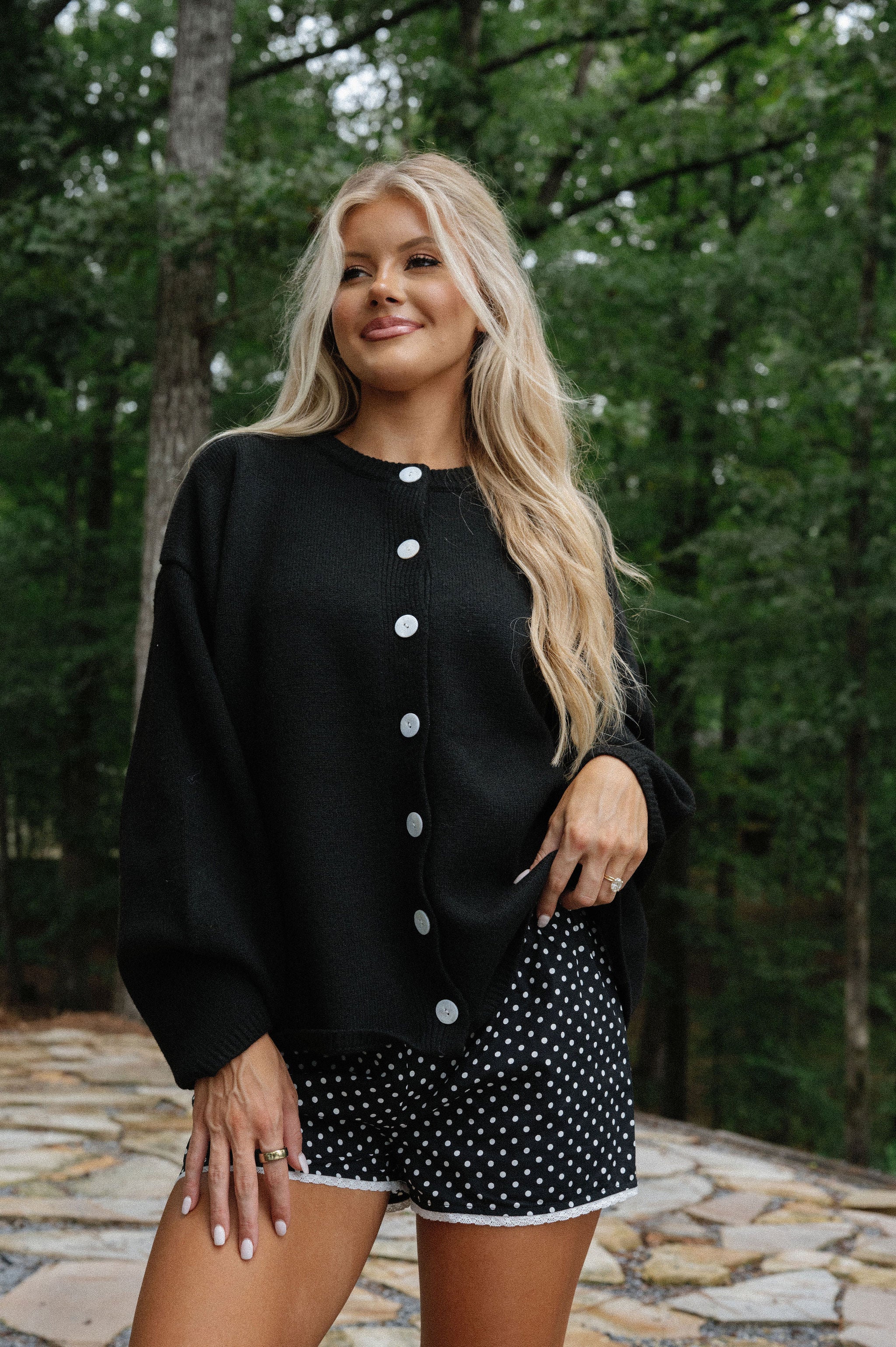 Marcy Cardigan-Black