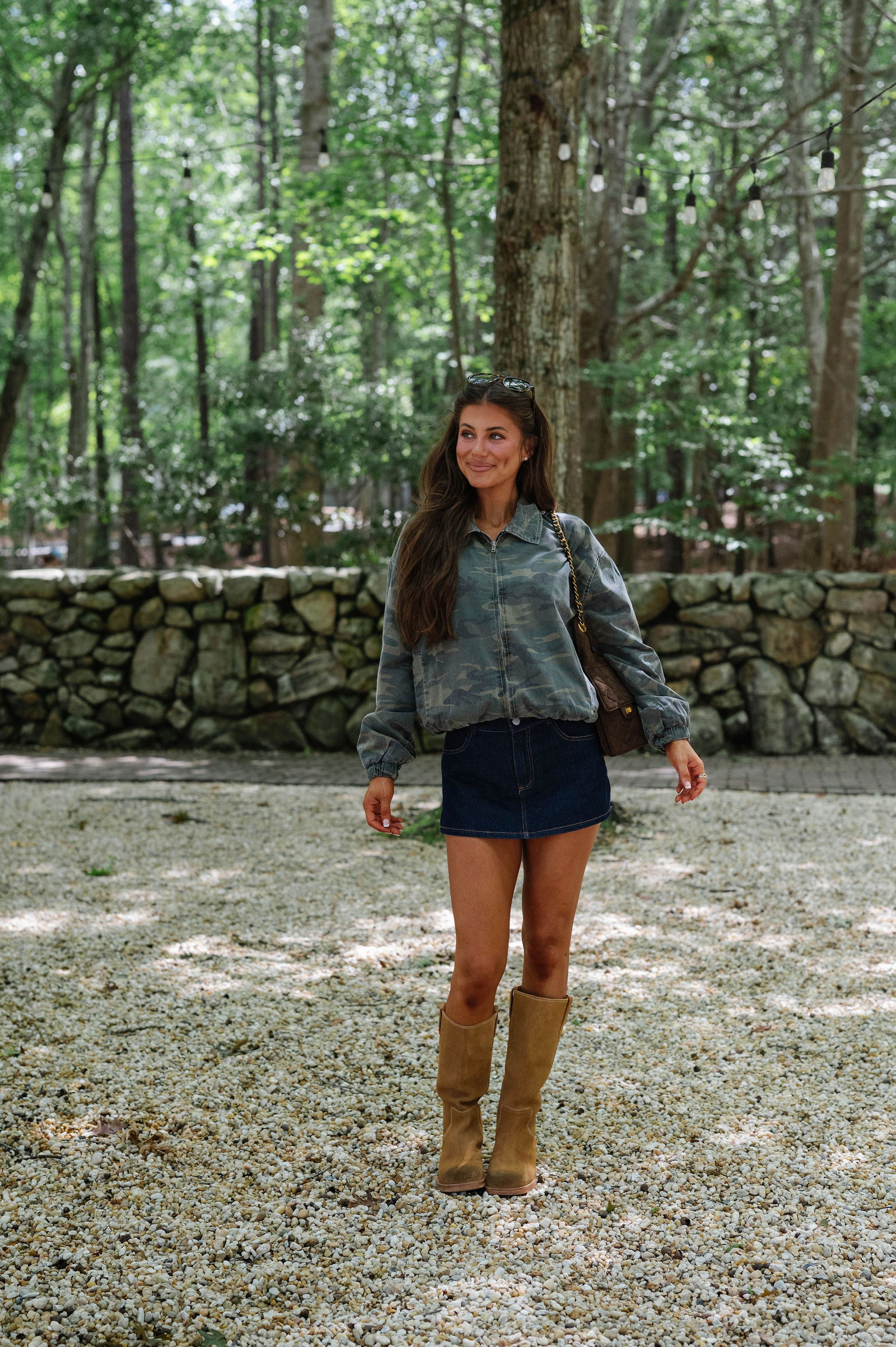 Burke Camo Jacket-Green