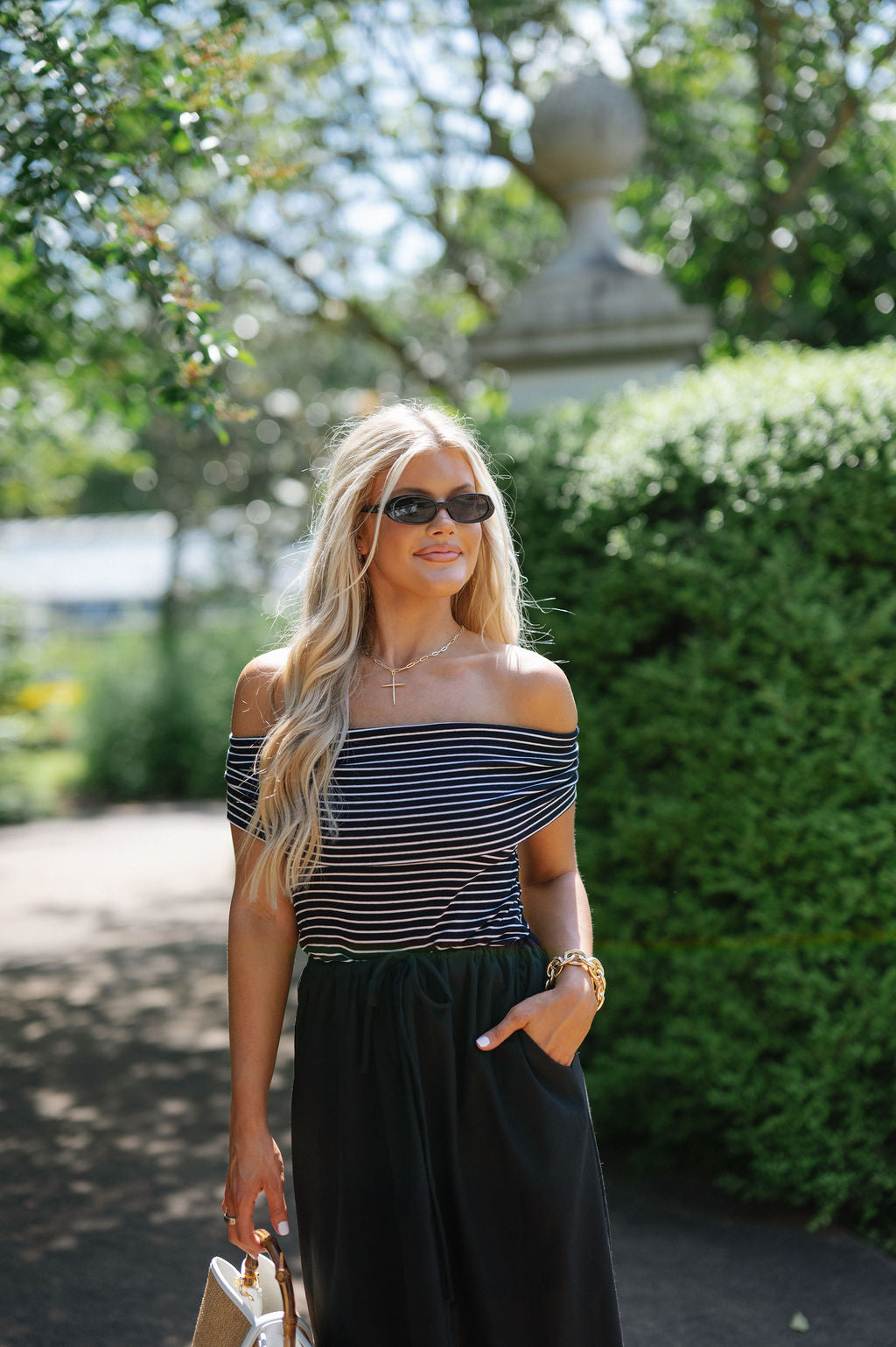 Ninny OTS Top-Black Stripe