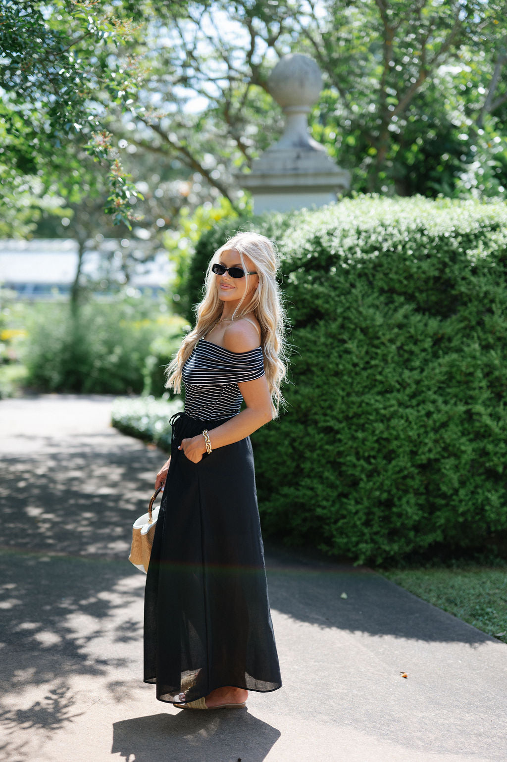 Ninny OTS Top-Black Stripe