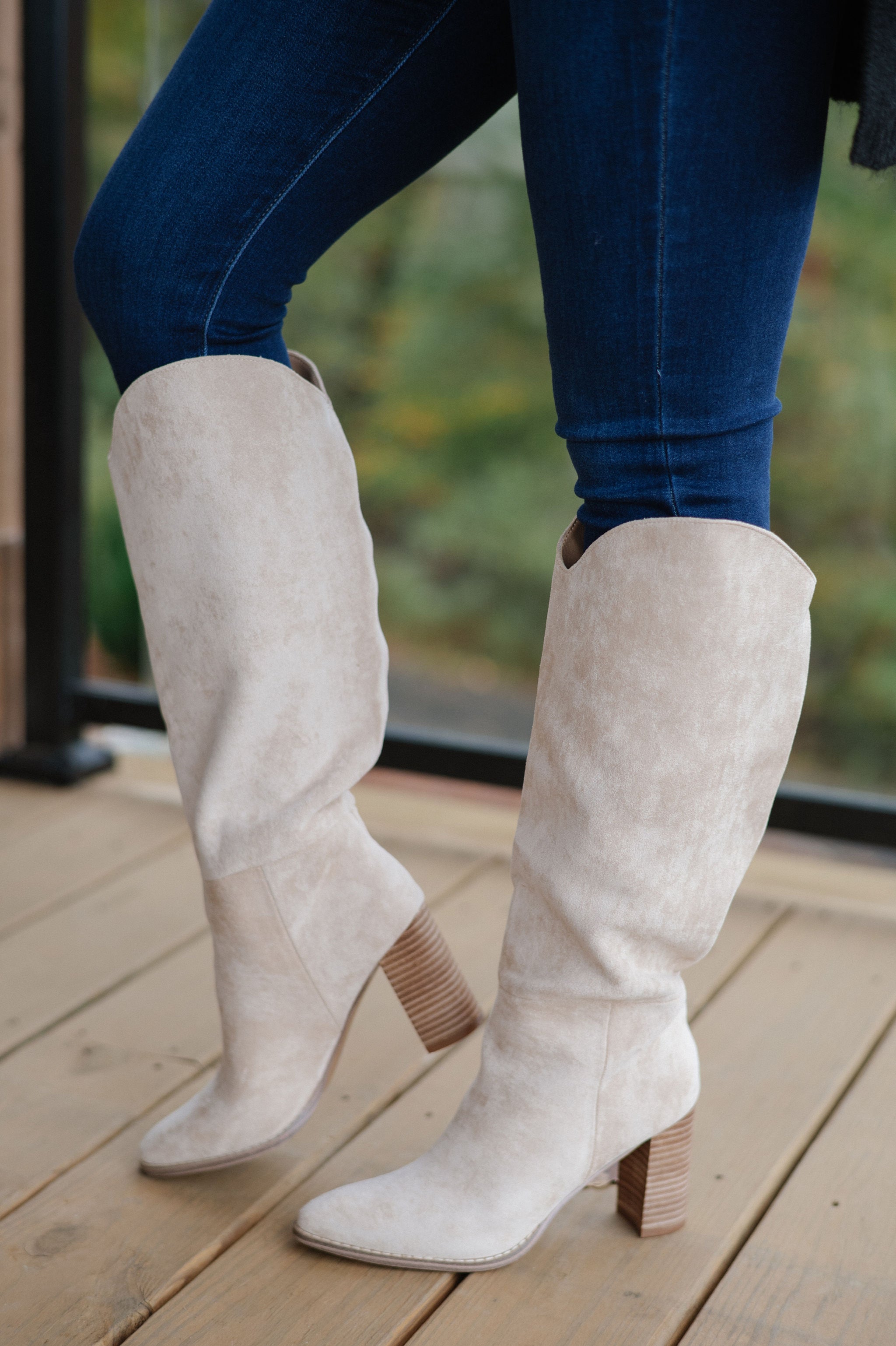 Naya Boots-Beige