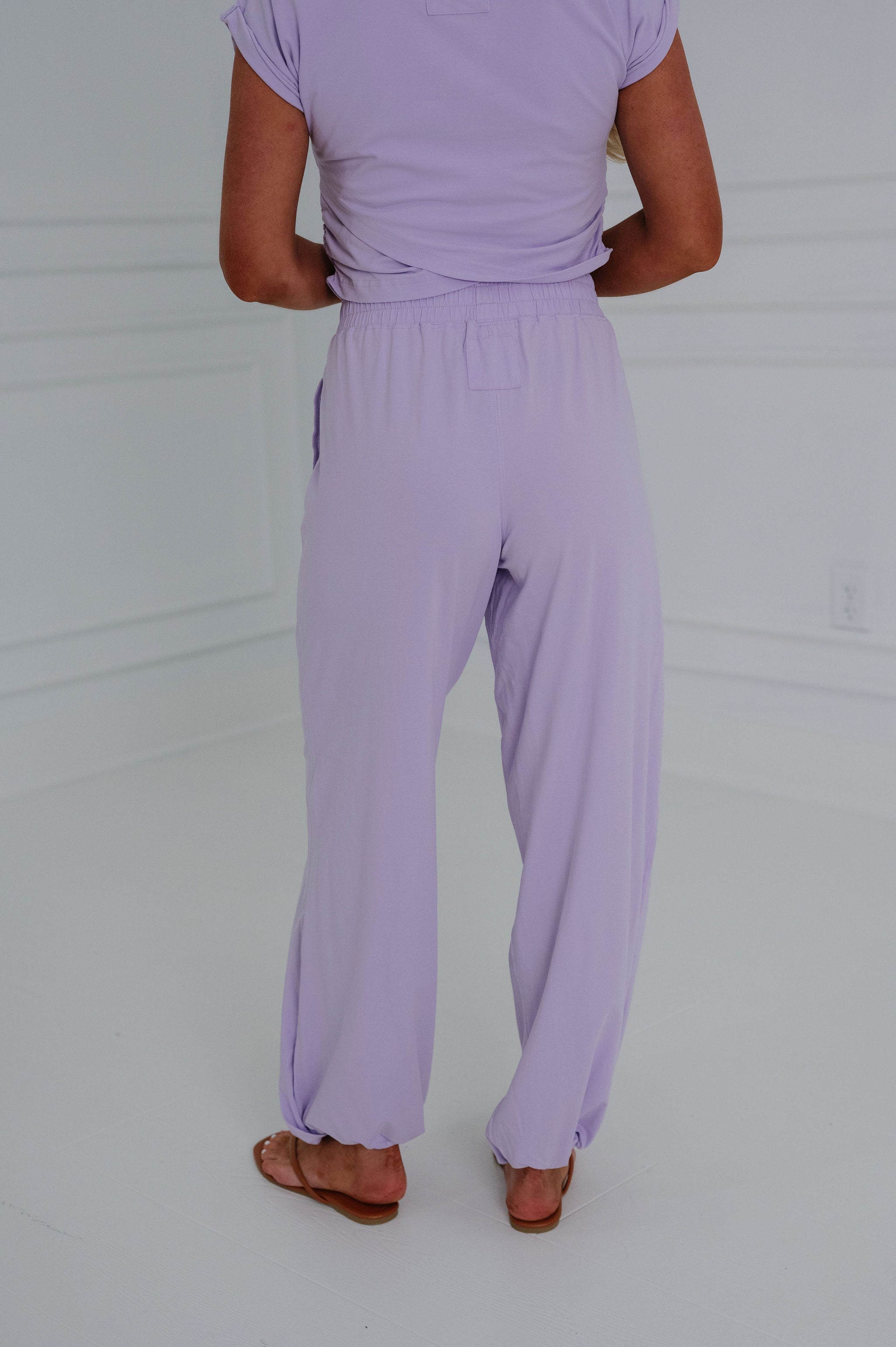 Tinsley Pants Set-Lavender