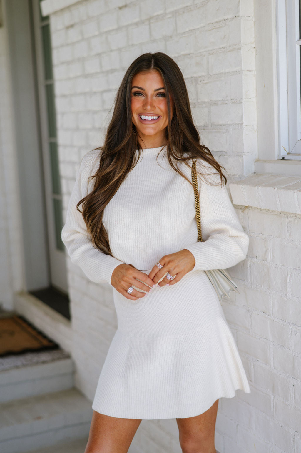 Emmalyn Skirt Set- Cream