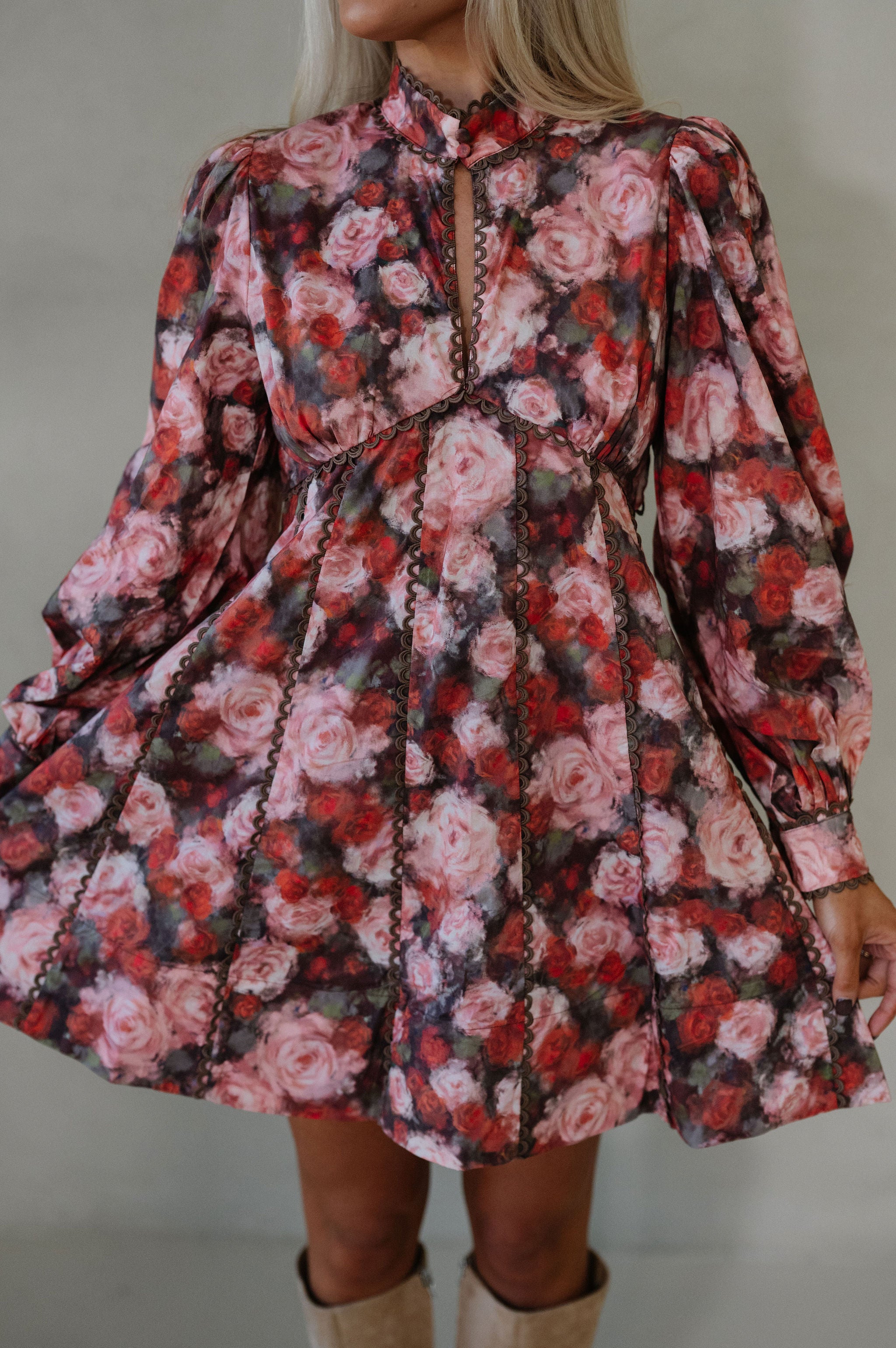 Portia Dress-Floral
