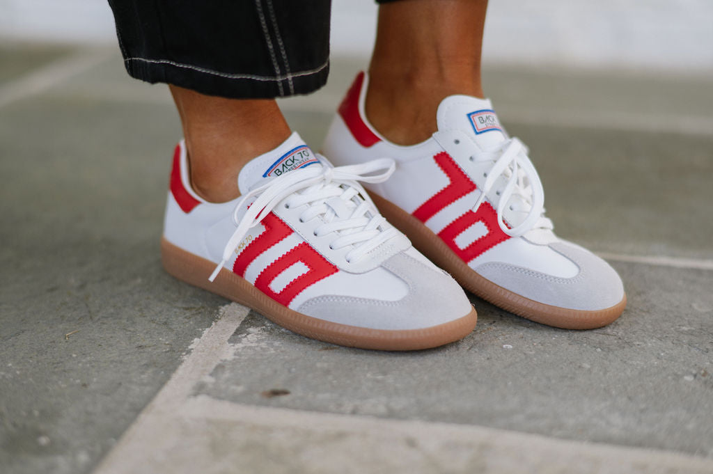 Back 70 Cloud Sneakers-Red
