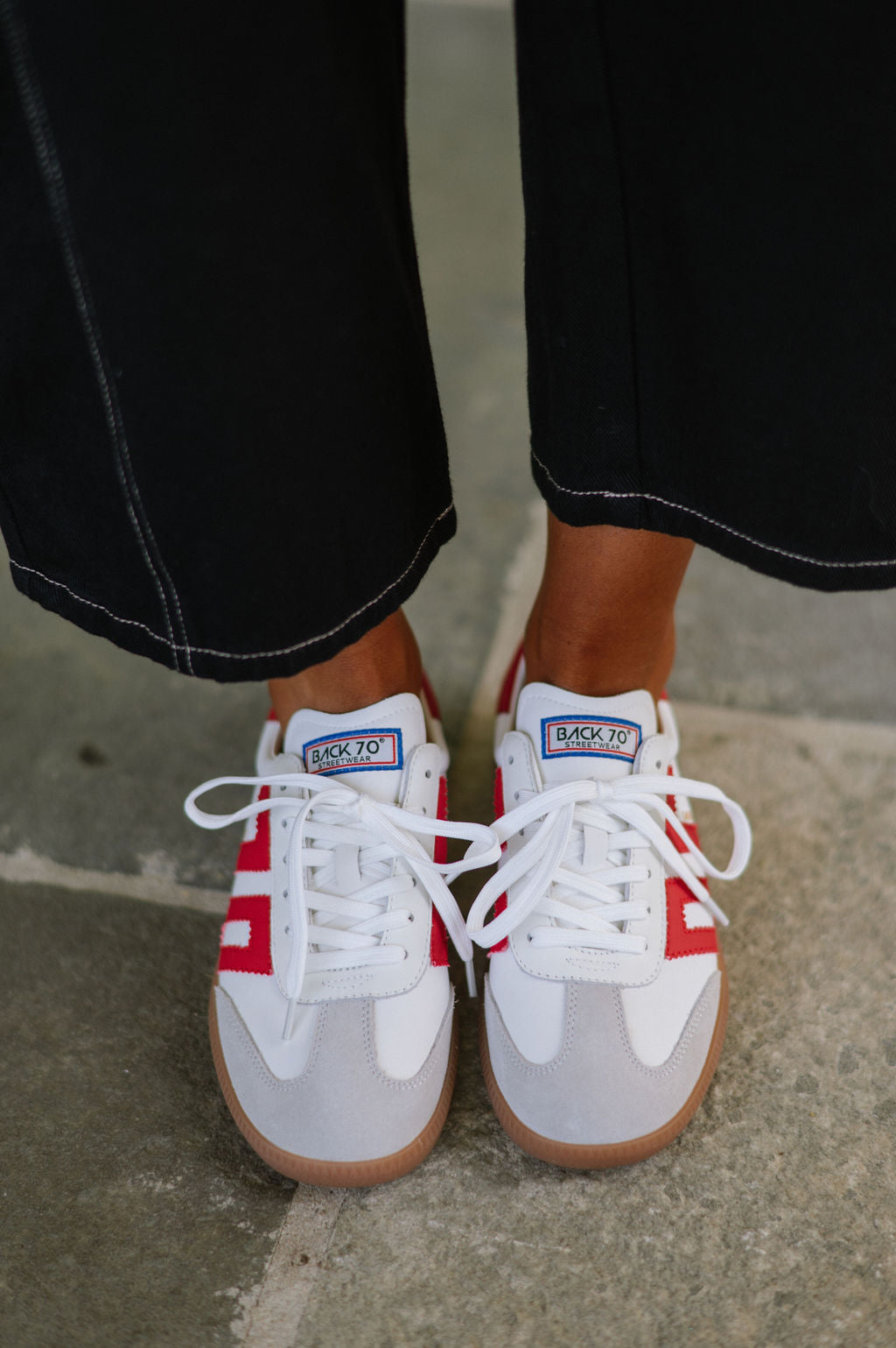 Back 70 Cloud Sneakers-Red