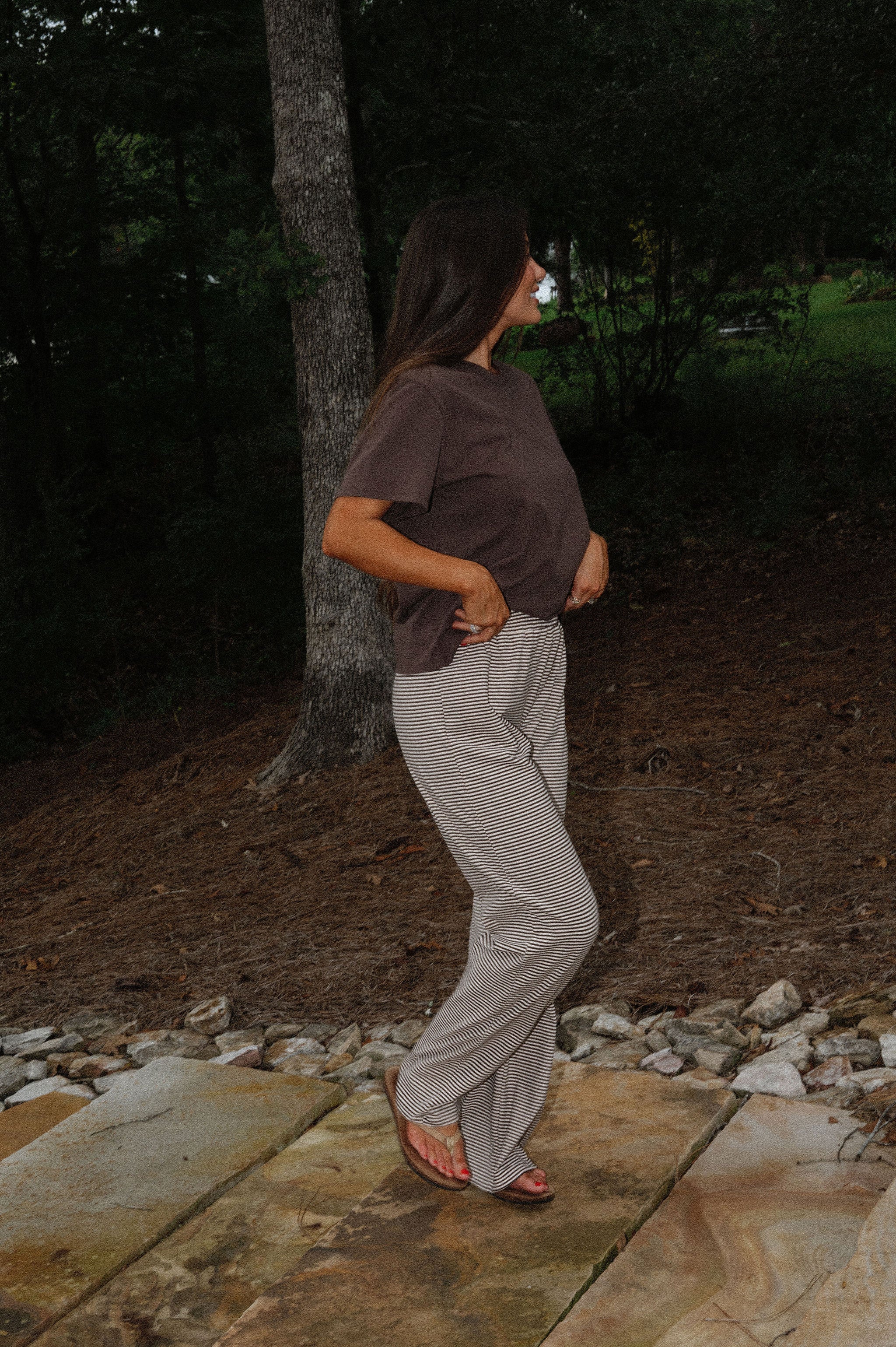 Dylan Fleece Pants-Brown