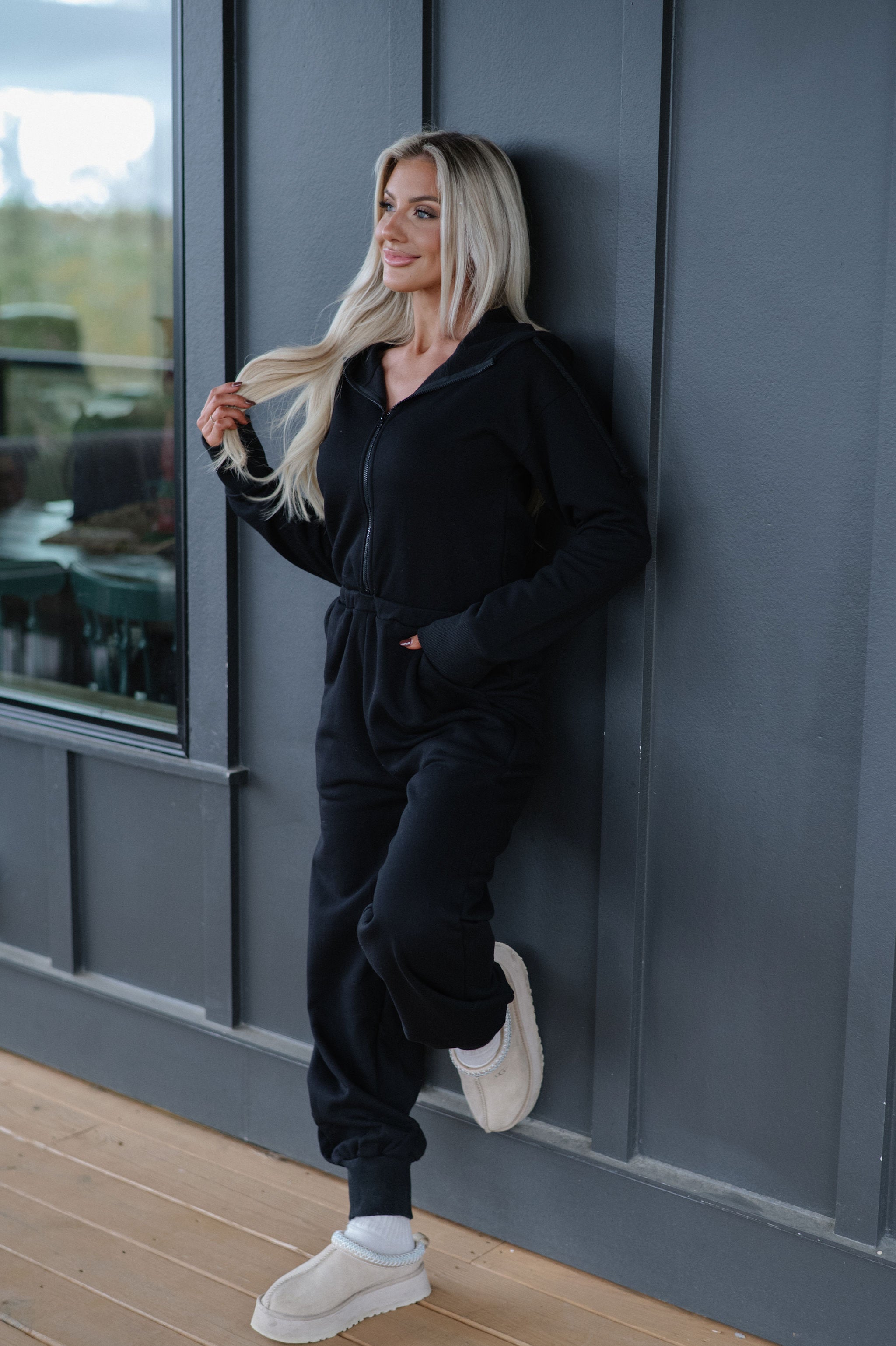 Cadence Jumpsuit-Black