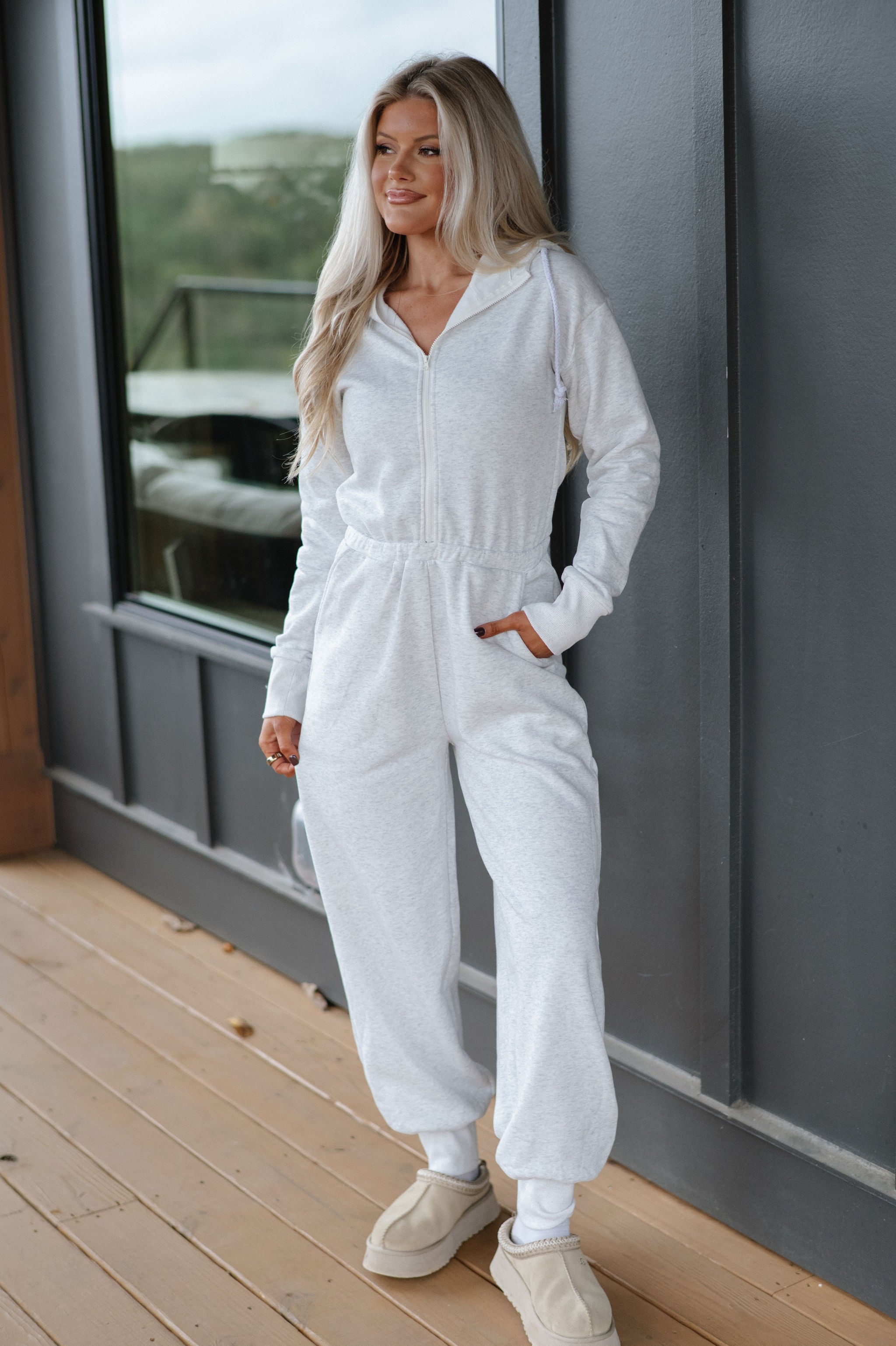 Cadence Jumpsuit-Grey