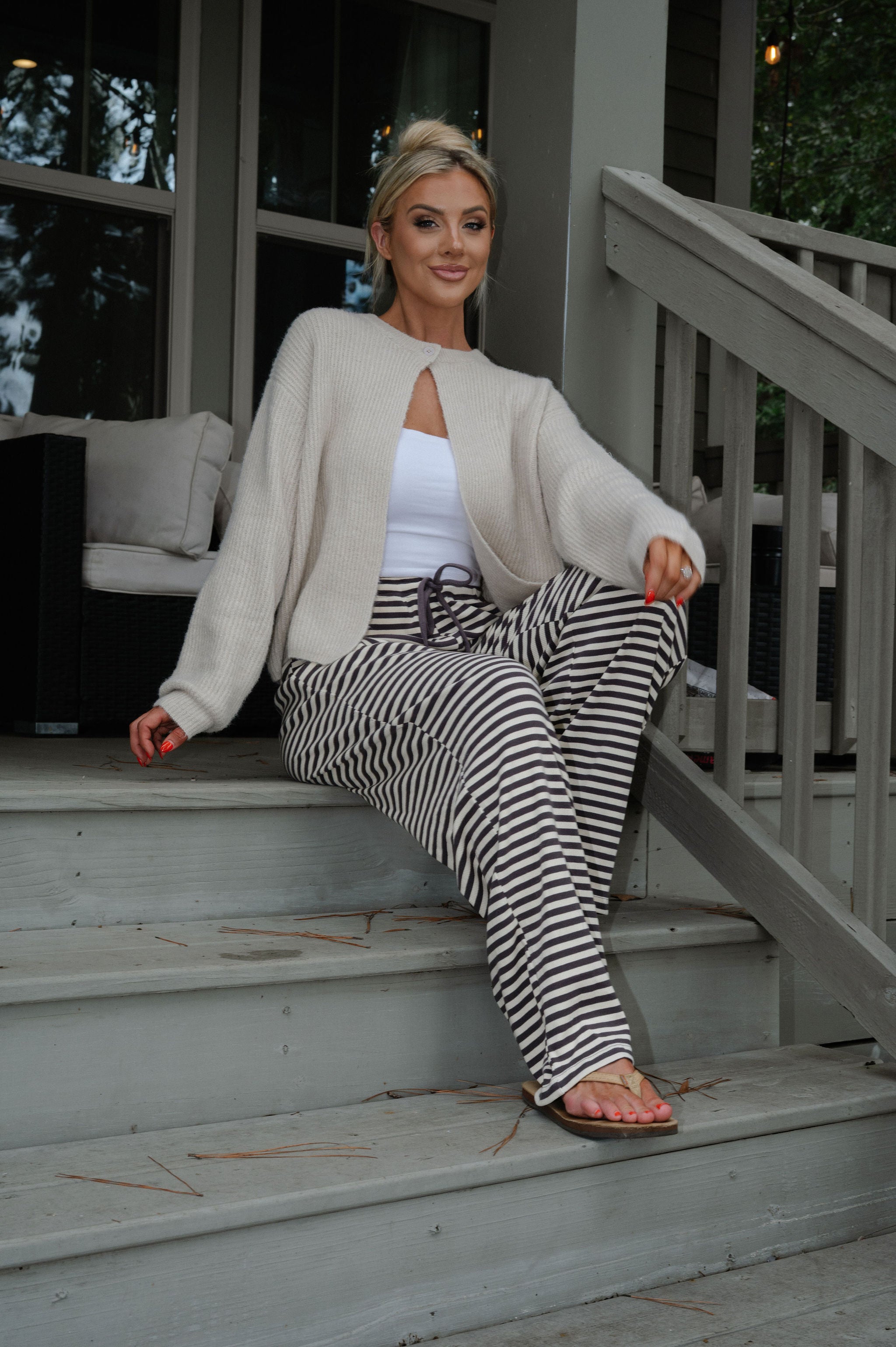 Toby Cardigan-Taupe