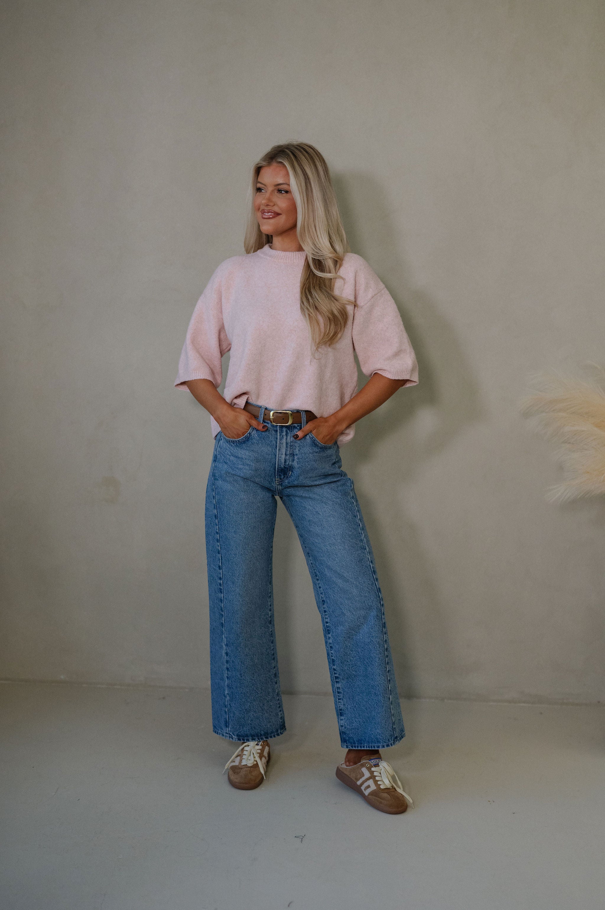 Norah Sweater-Light Mauve