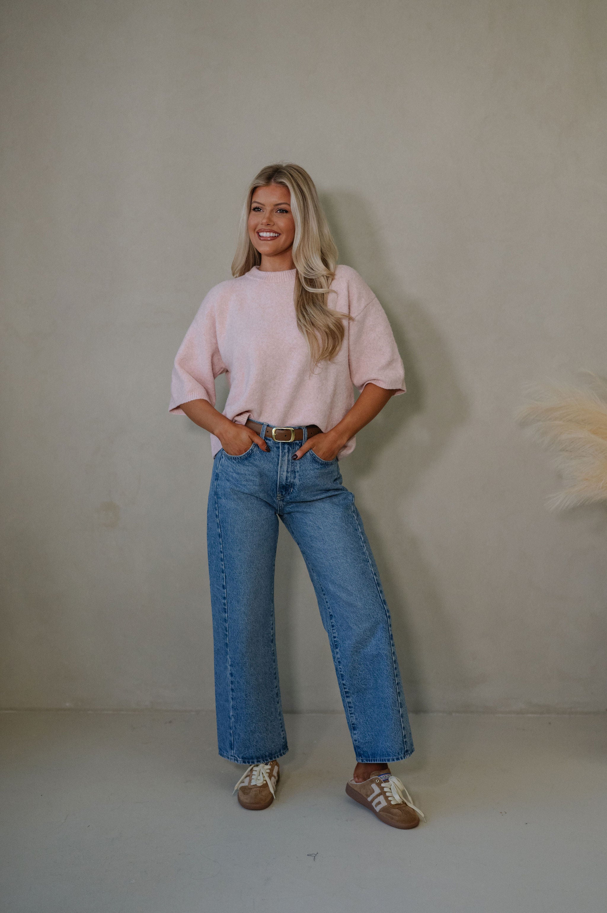 Norah Sweater-Light Mauve