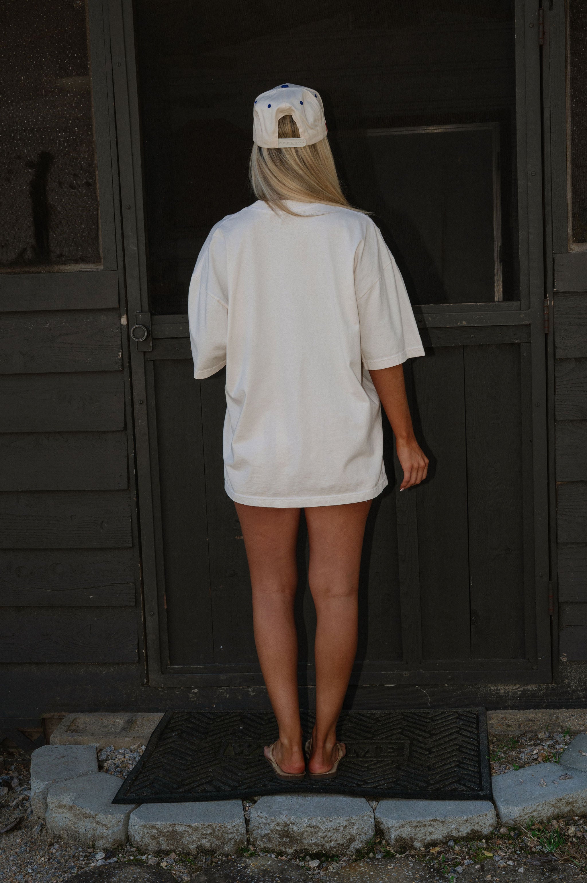 "Cherry Pie" Tee-Ivory