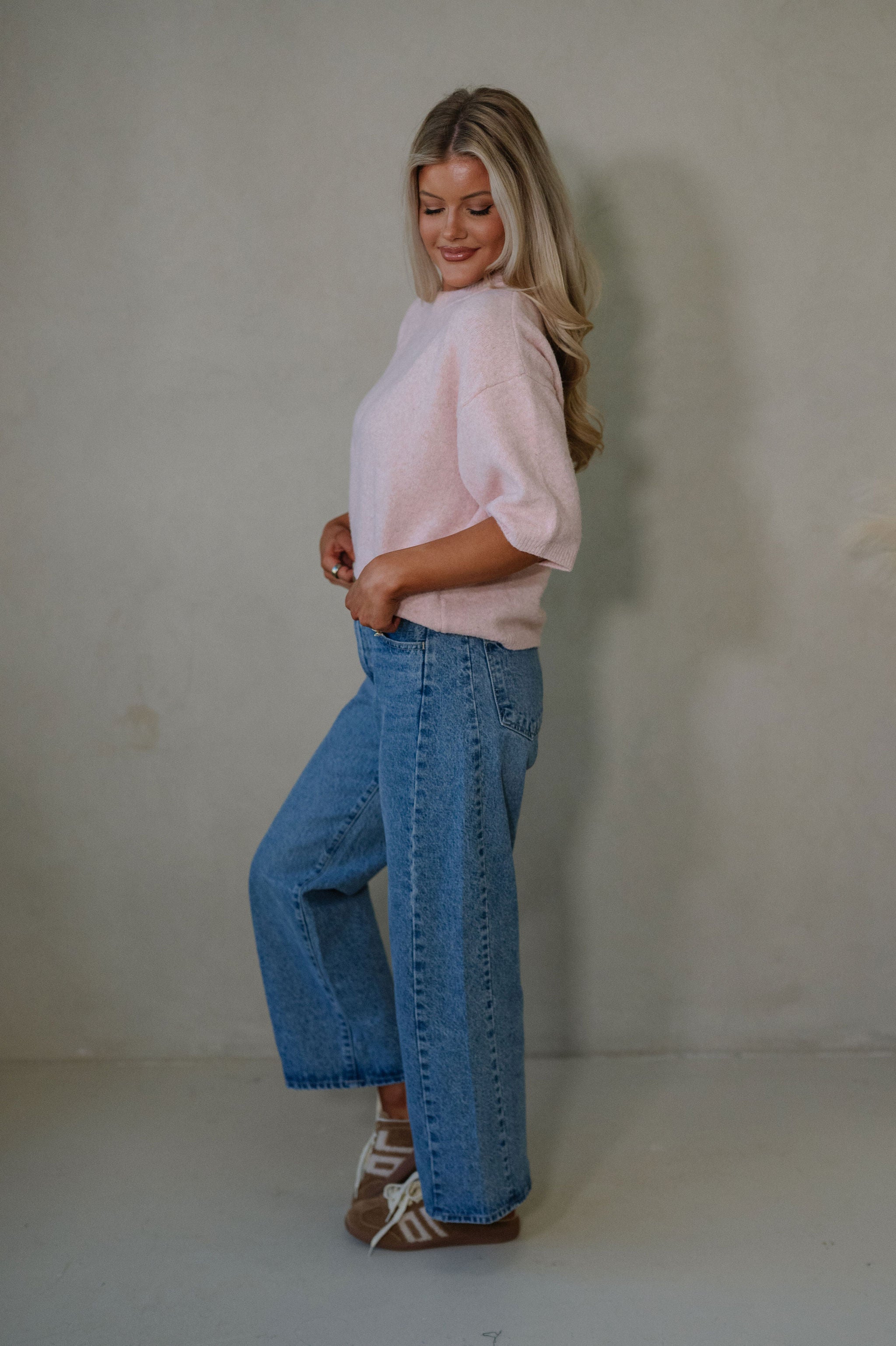 Norah Sweater-Light Mauve