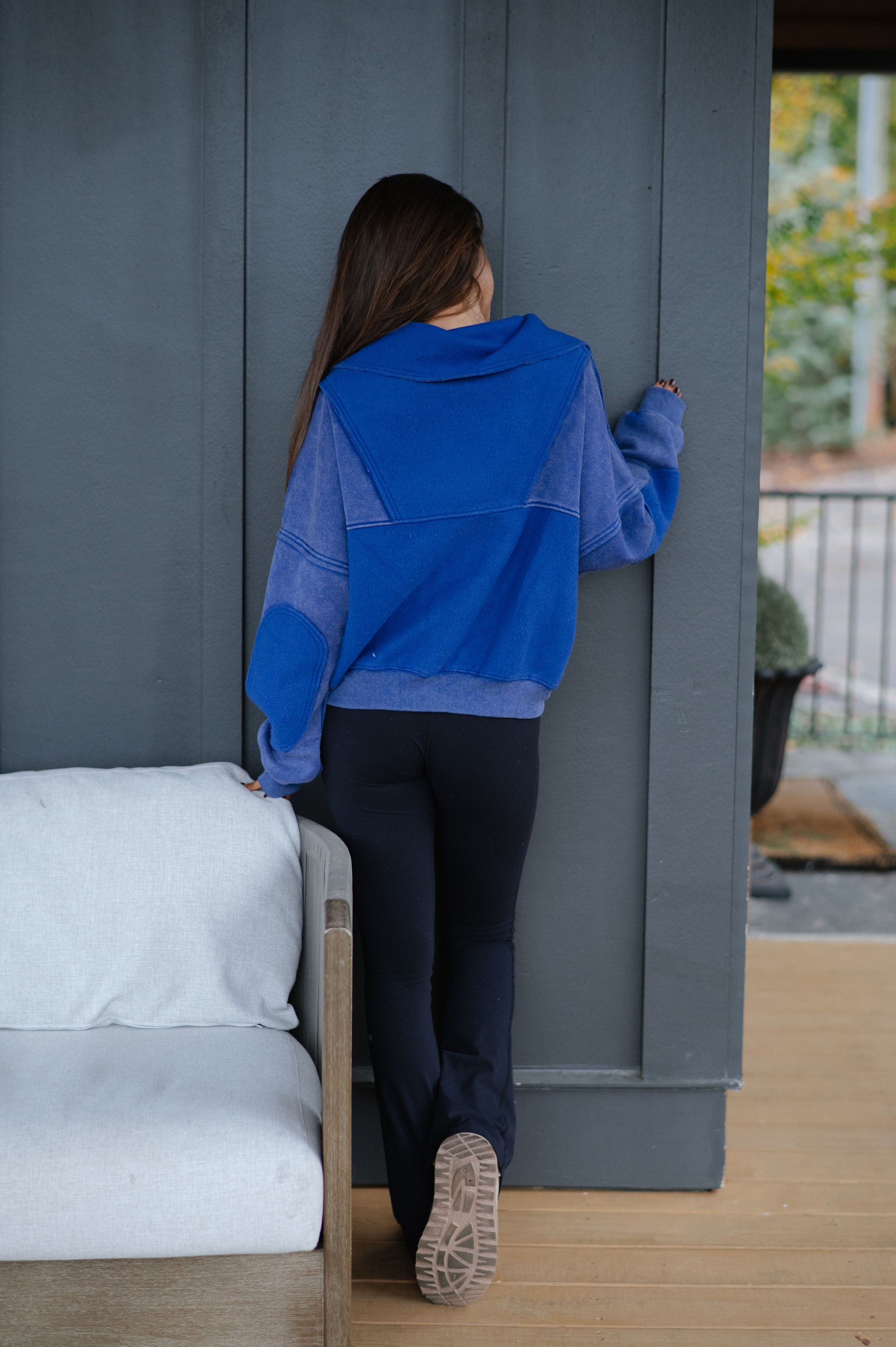 Riley Pullover-Blue