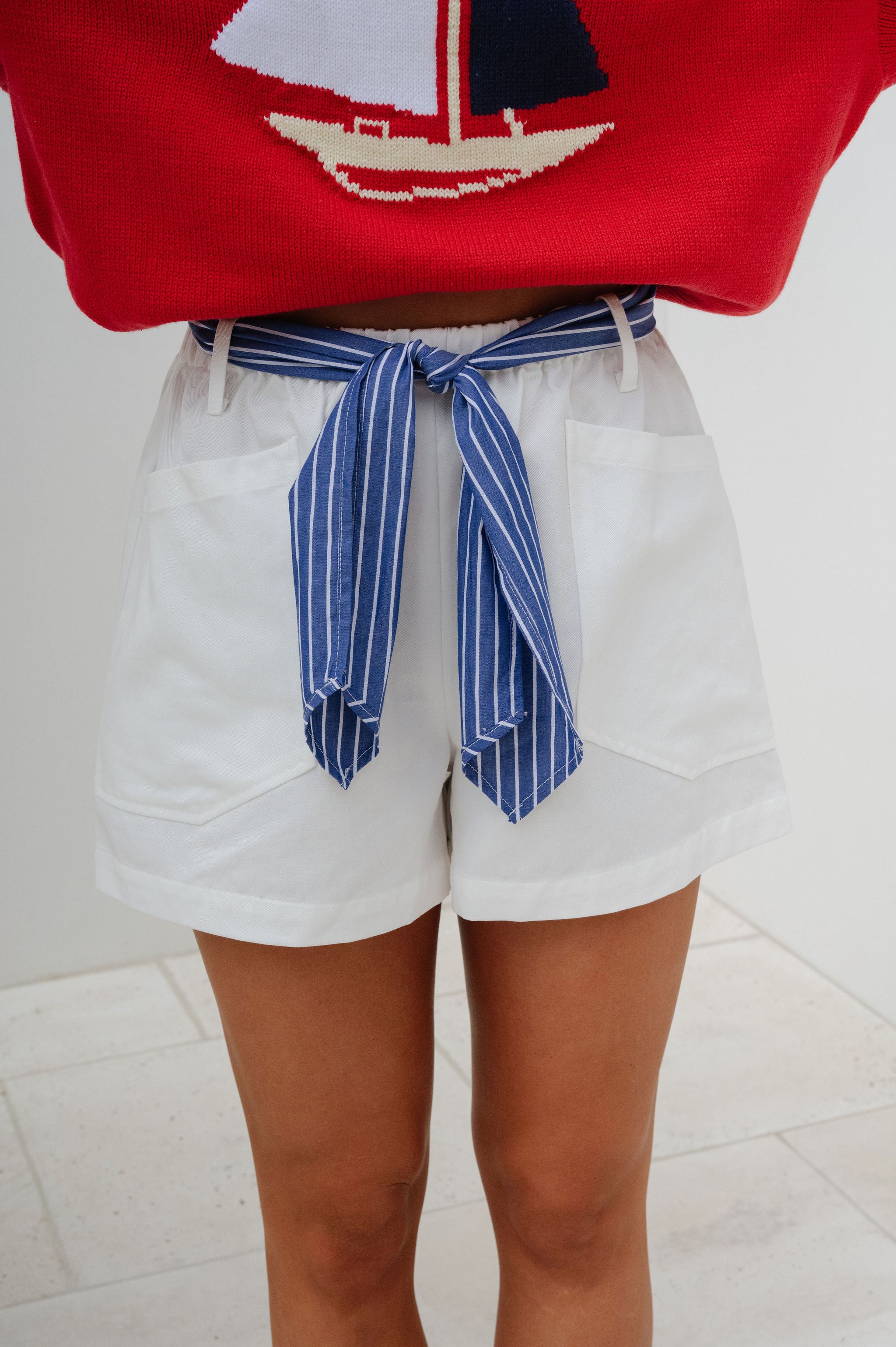 Tessa Shorts-Off White