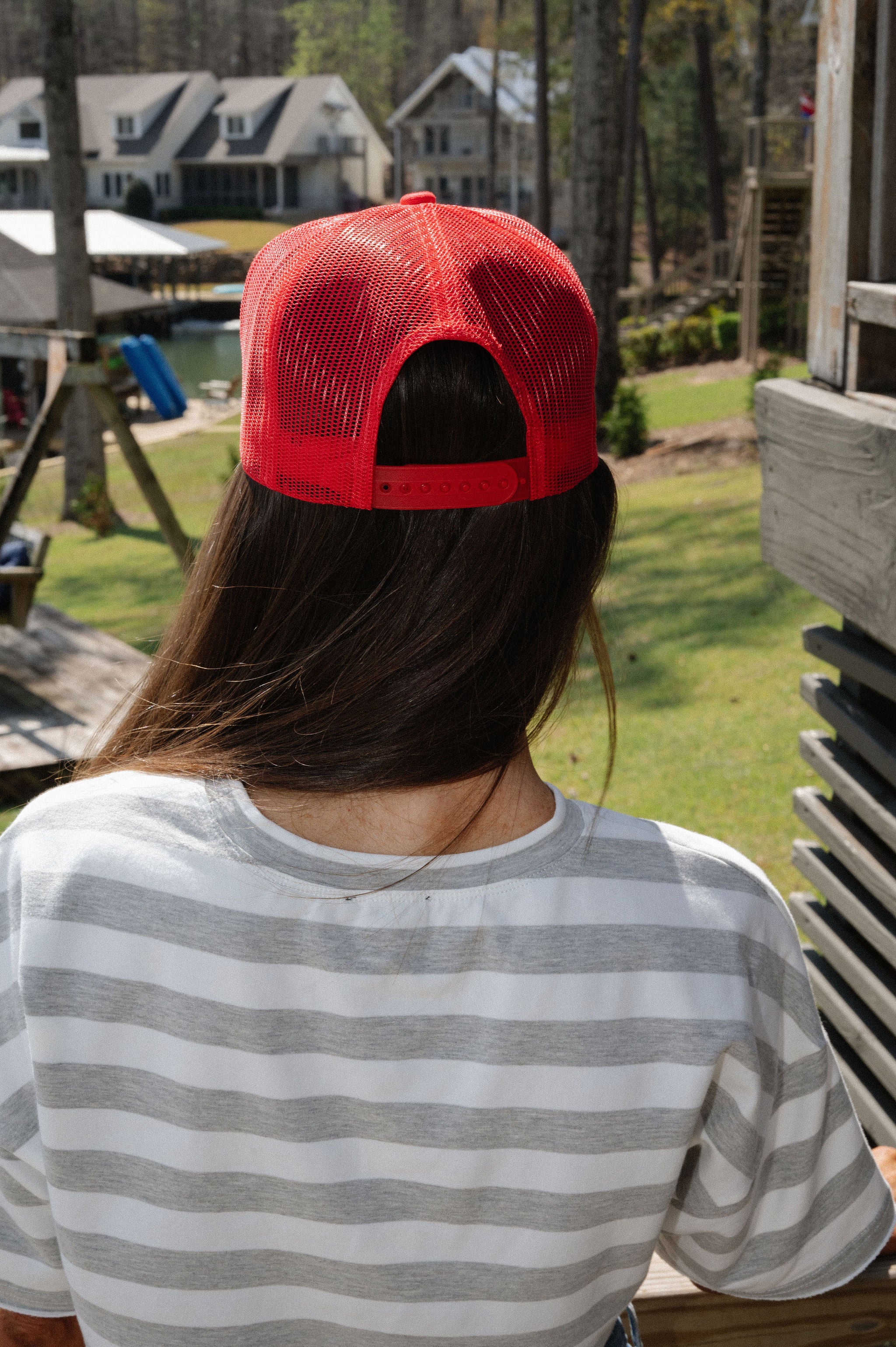 American Dream Trucker Hat- Red