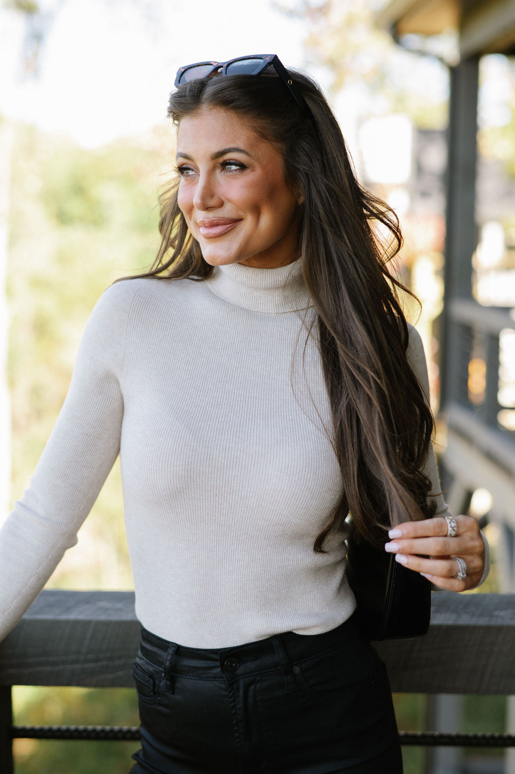 Haven Sweater Top-Oatmeal