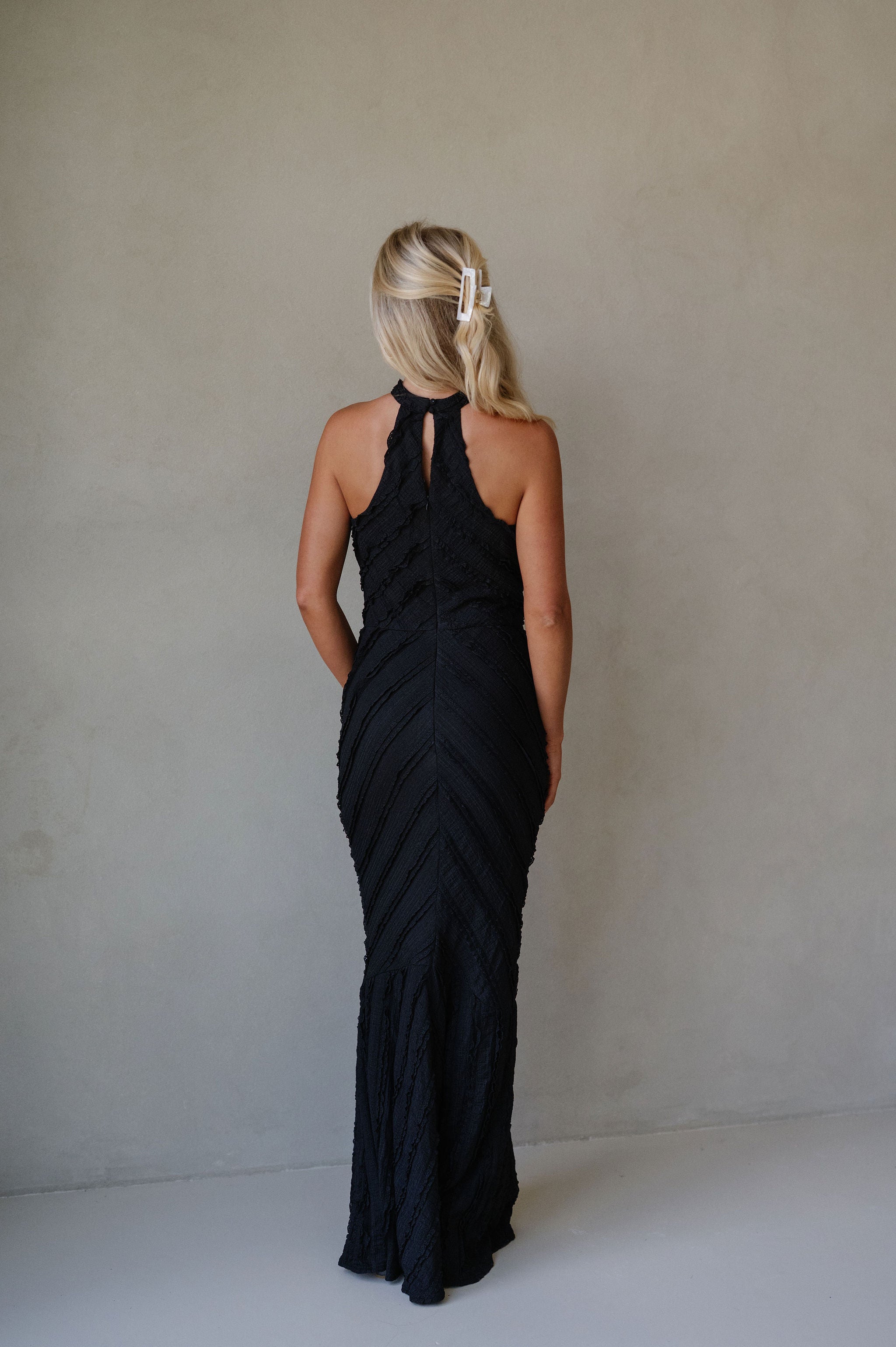 Makayla Maxi Dress-Black