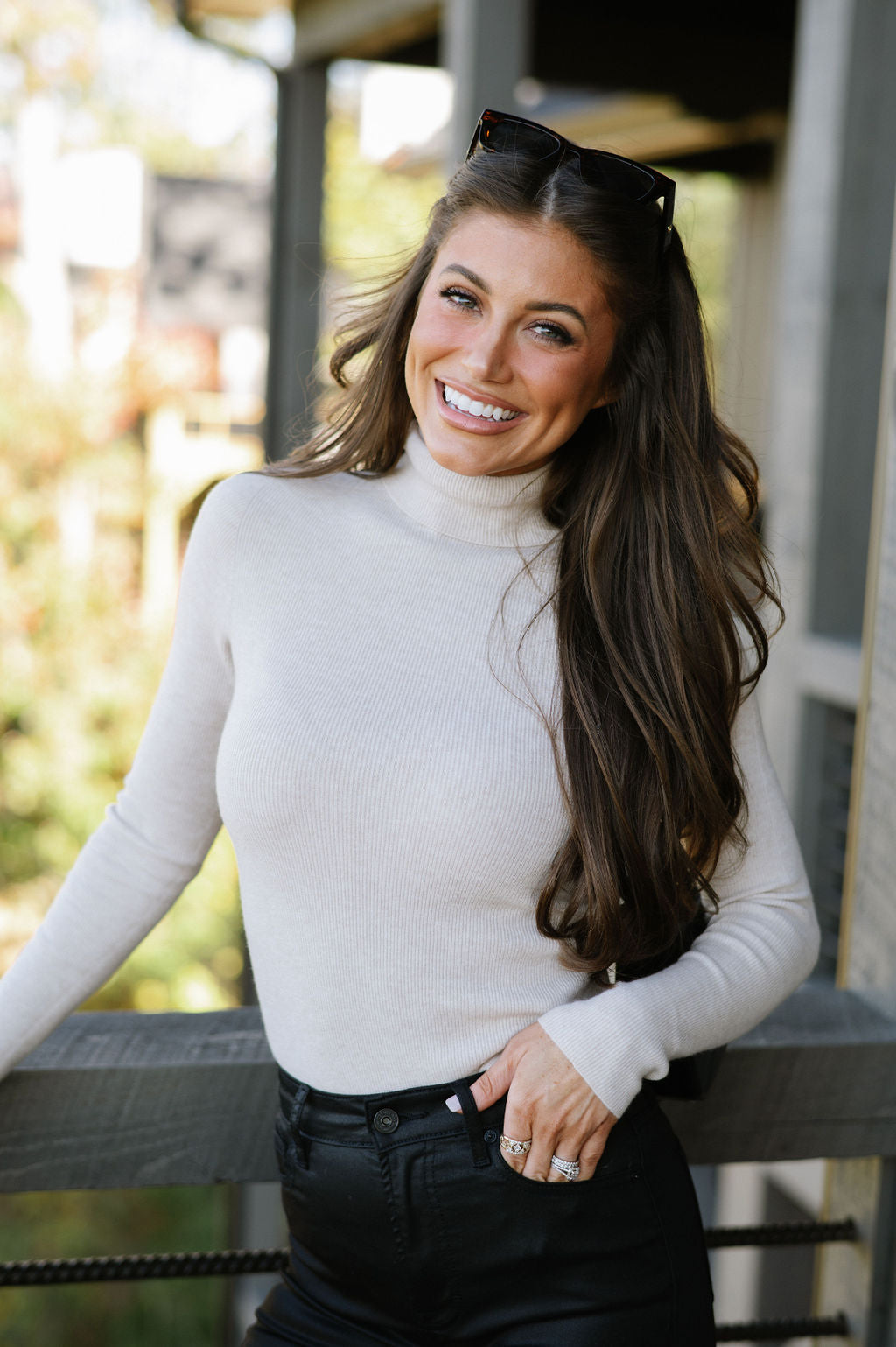 Haven Sweater Top-Oatmeal