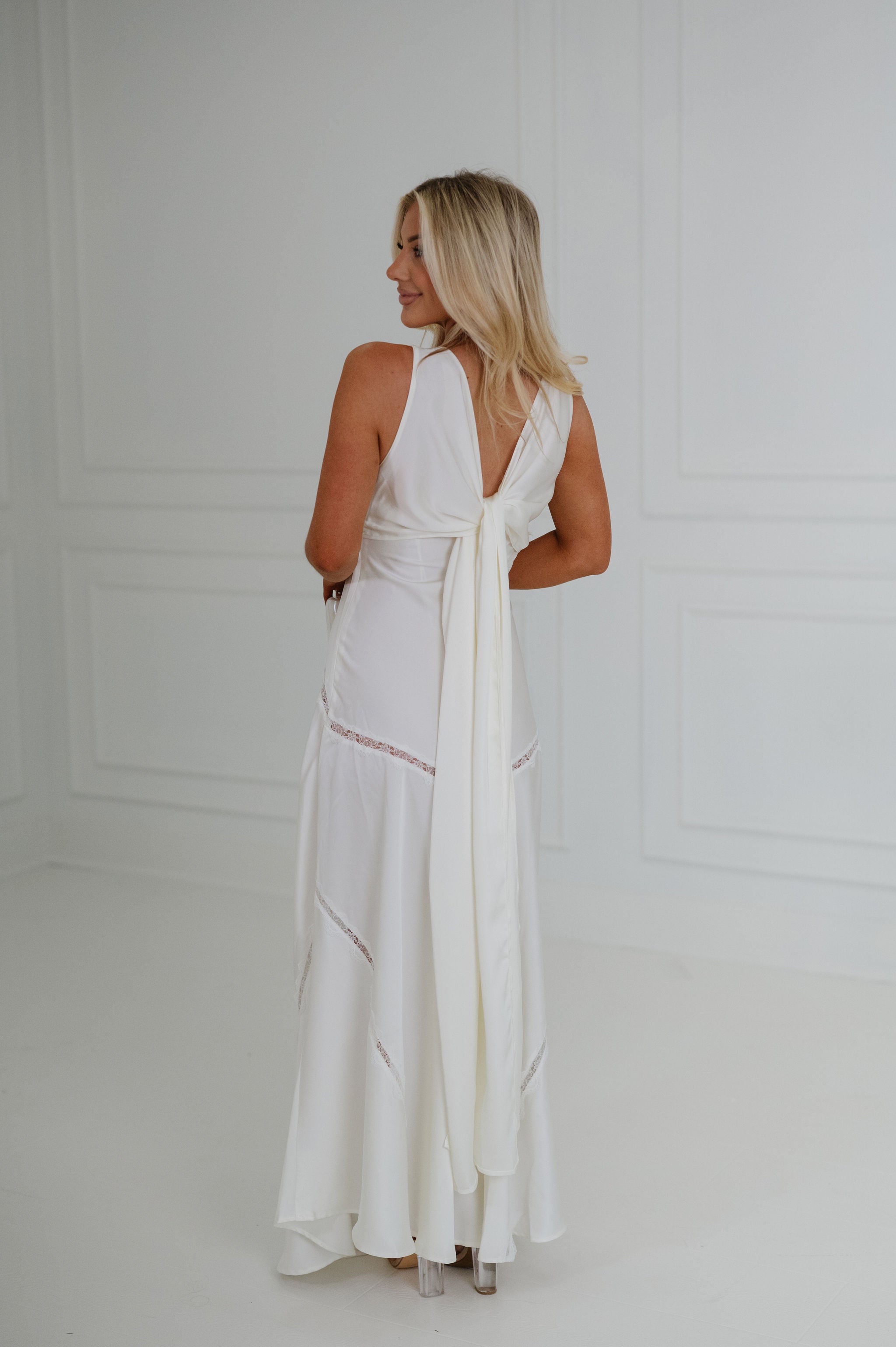 Zara Maxi Dress-Off White