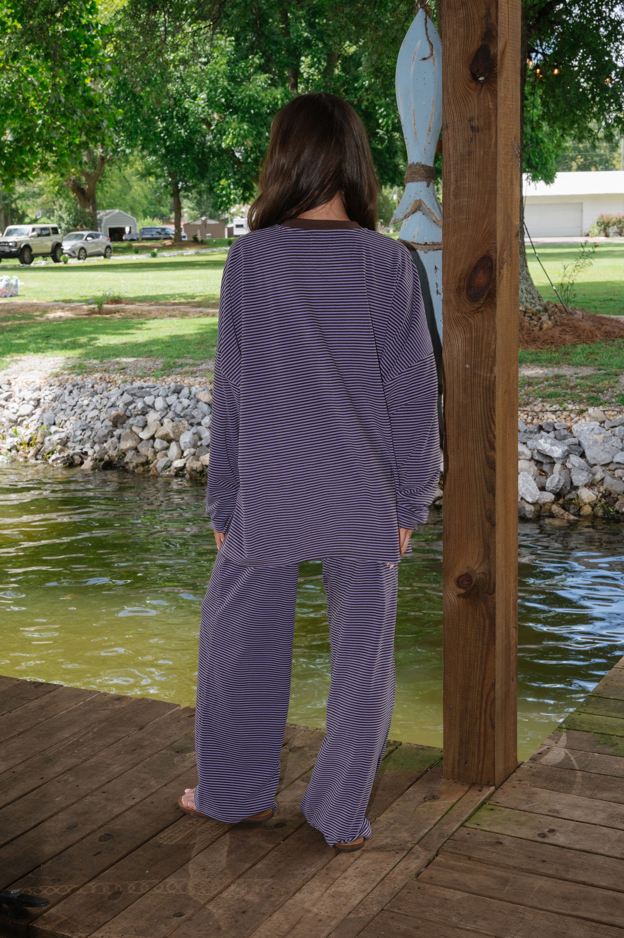 Dylan Fleece Pants-Lavender