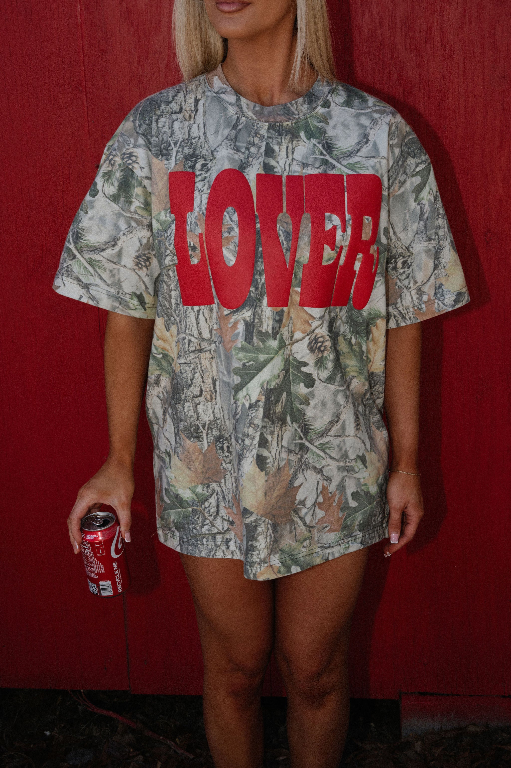"Lover" Camo Tee