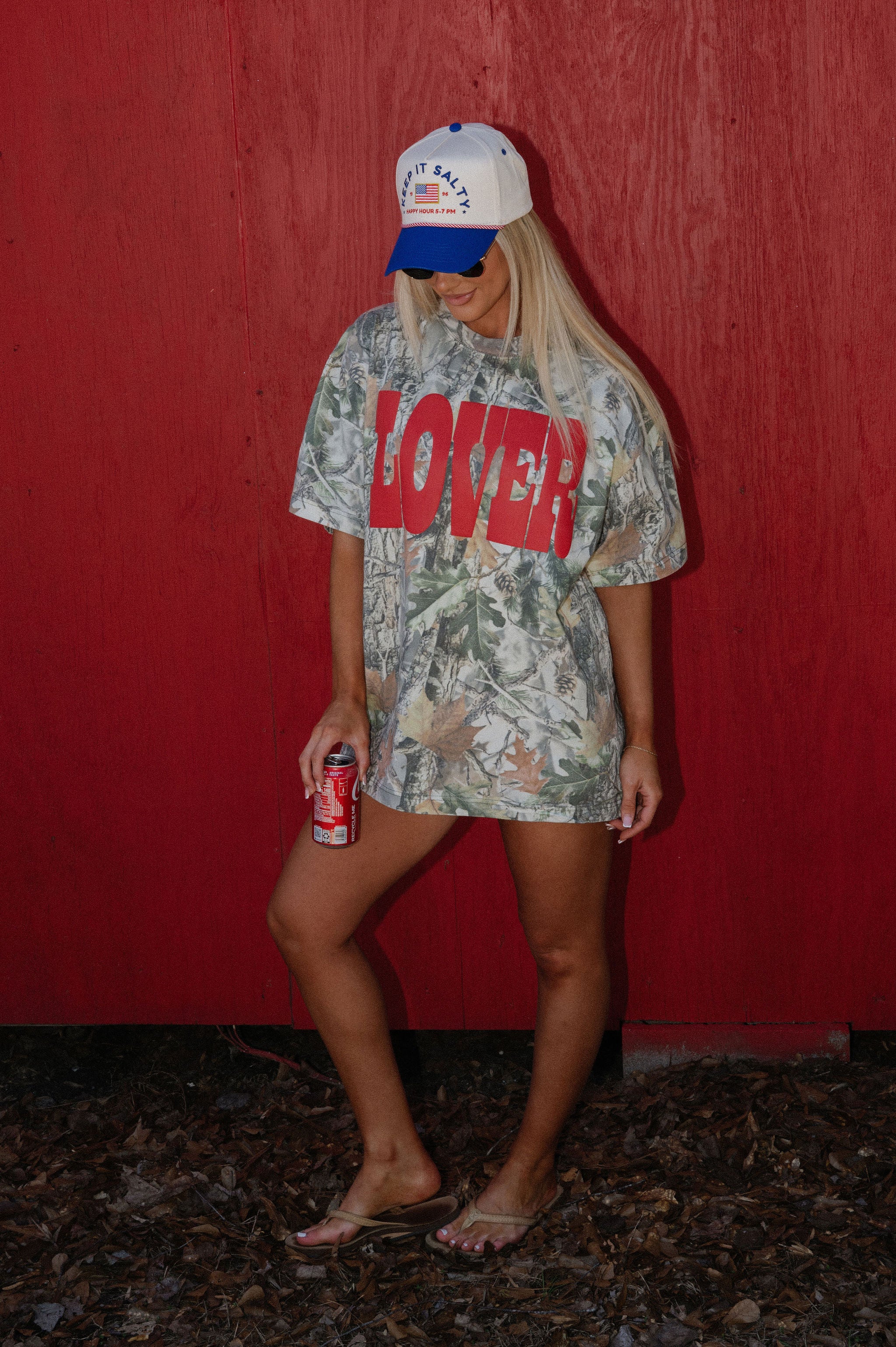 "Lover" Camo Tee
