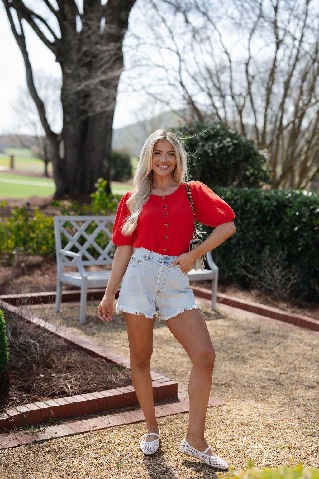 Ty Denim Shorts-Light Denim