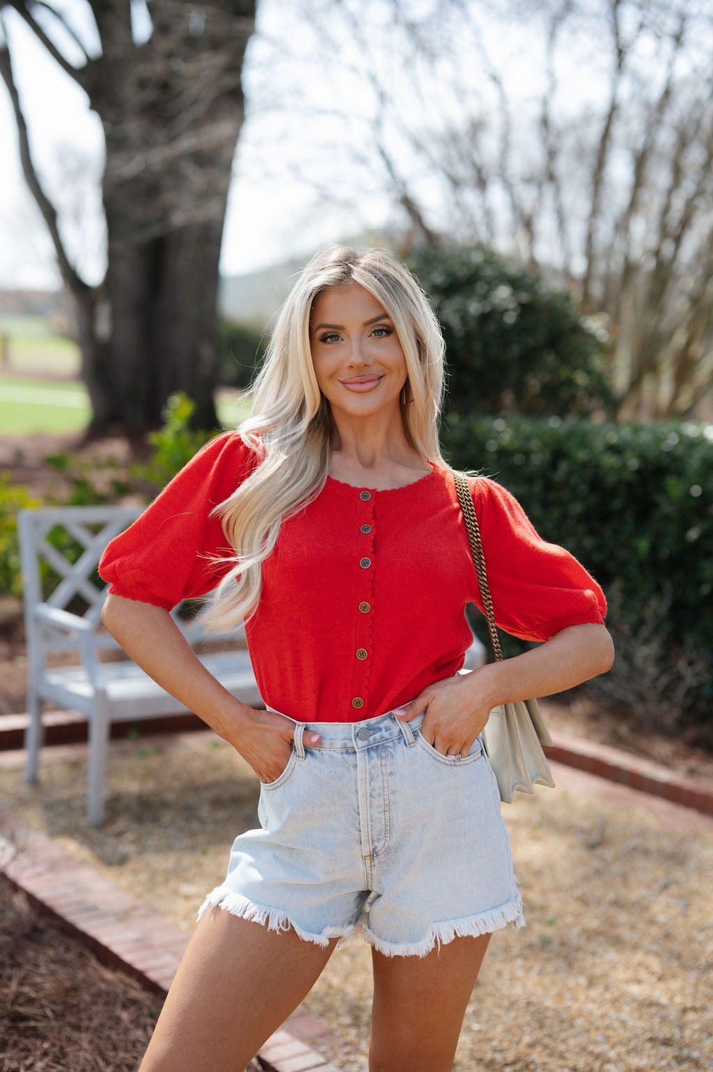 Ty Denim Shorts-Light Denim