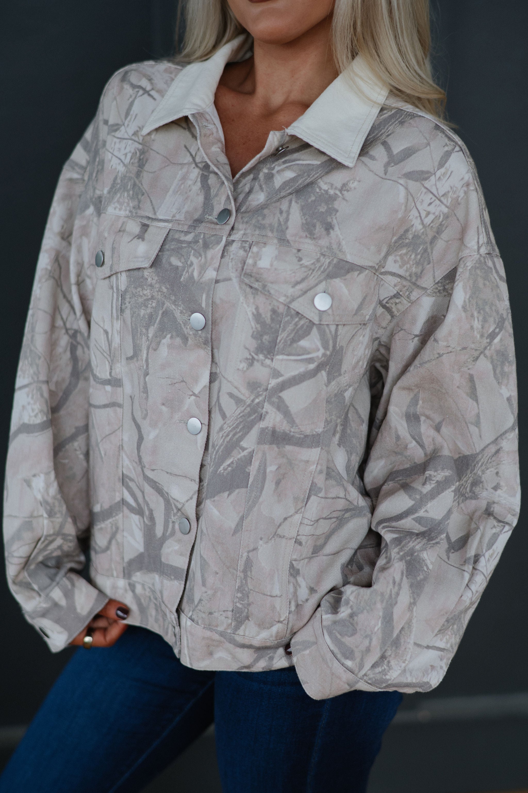 Scout Camo Jacket-Beige