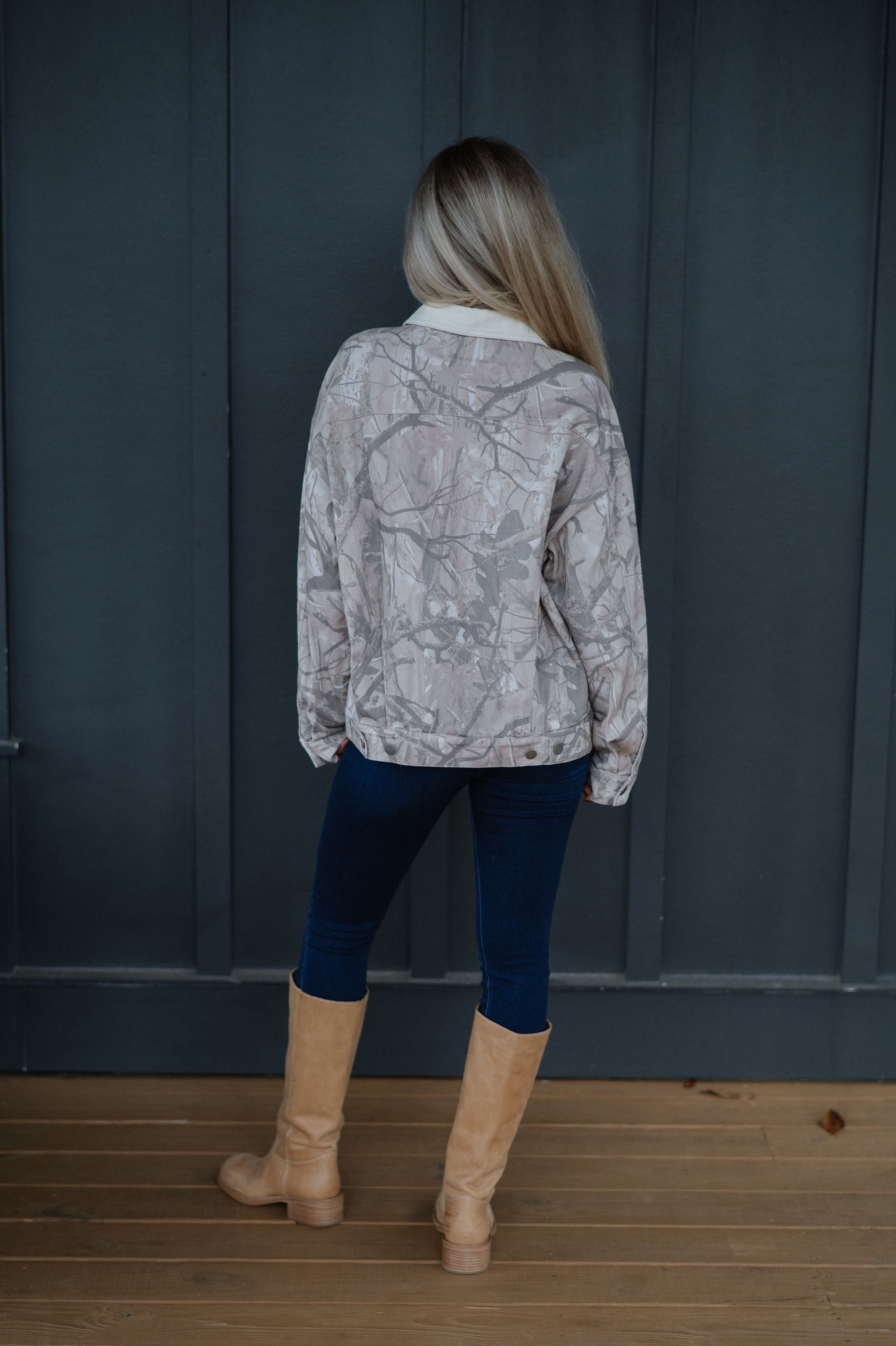 Scout Camo Jacket-Beige