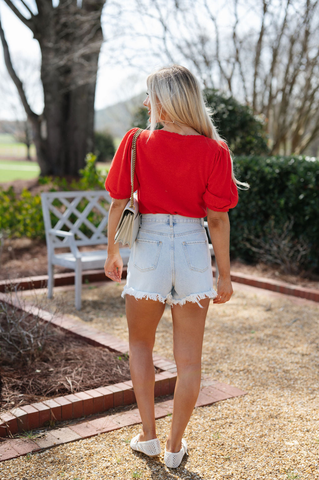 Ty Denim Shorts-Light Denim