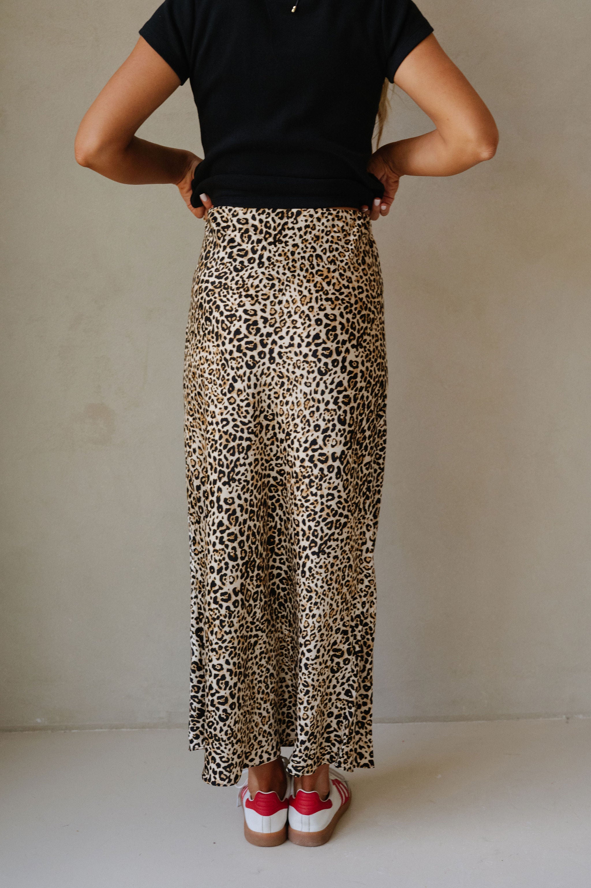 Kingsley Leopard Print Maxi Skirt