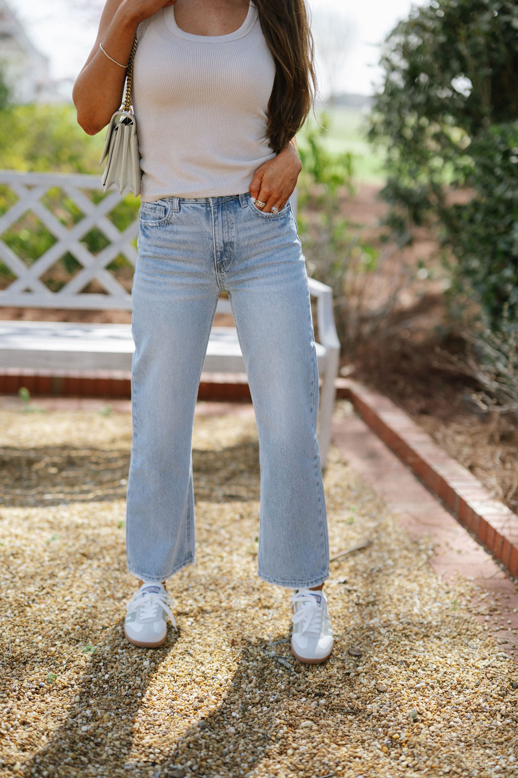 Robbins Ankle Dad Jeans